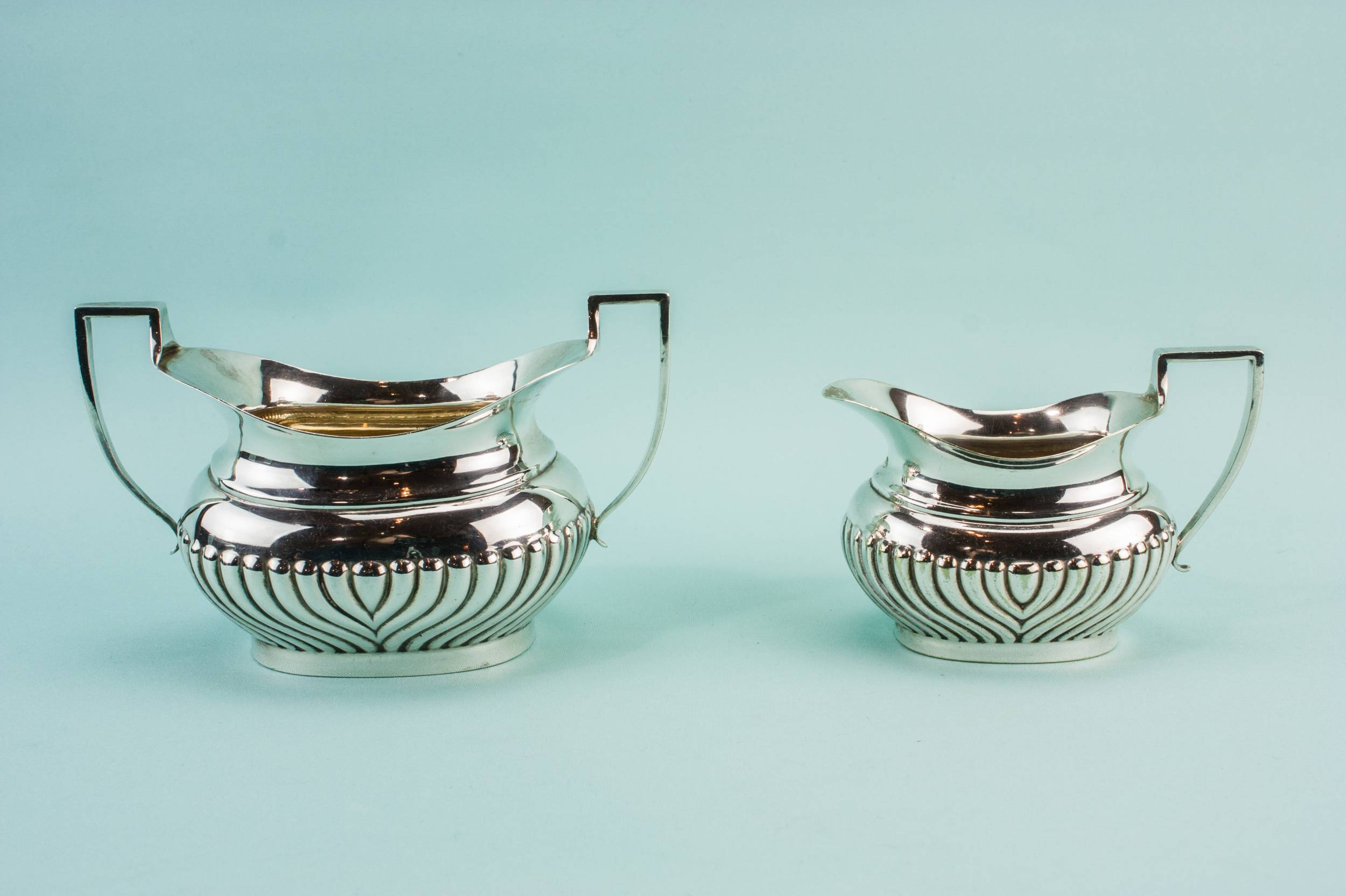 Trio Vintage Art — Silver plated tea set 1