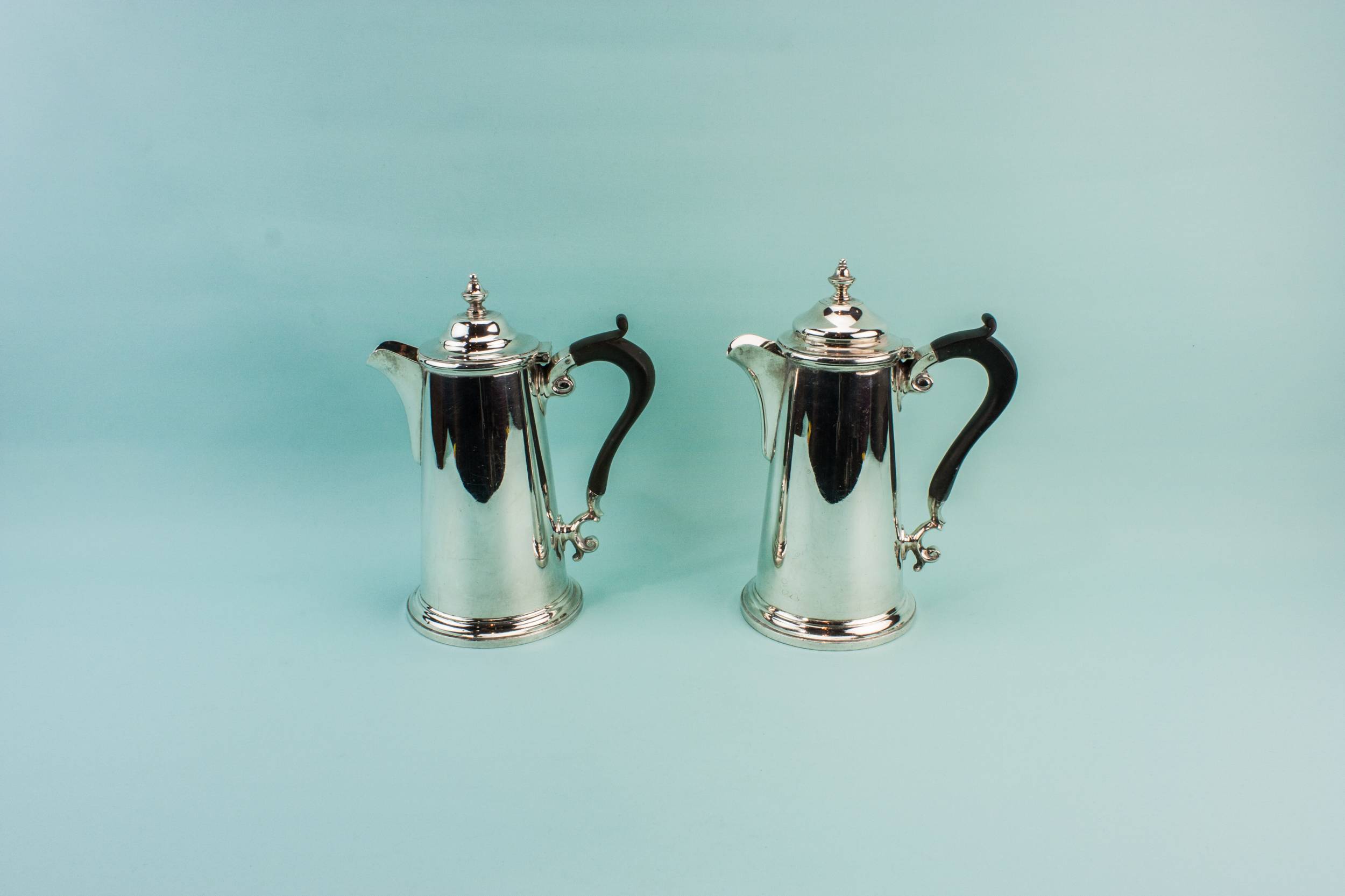Antique Slick Harrison — 2 Edwardian coffee pots