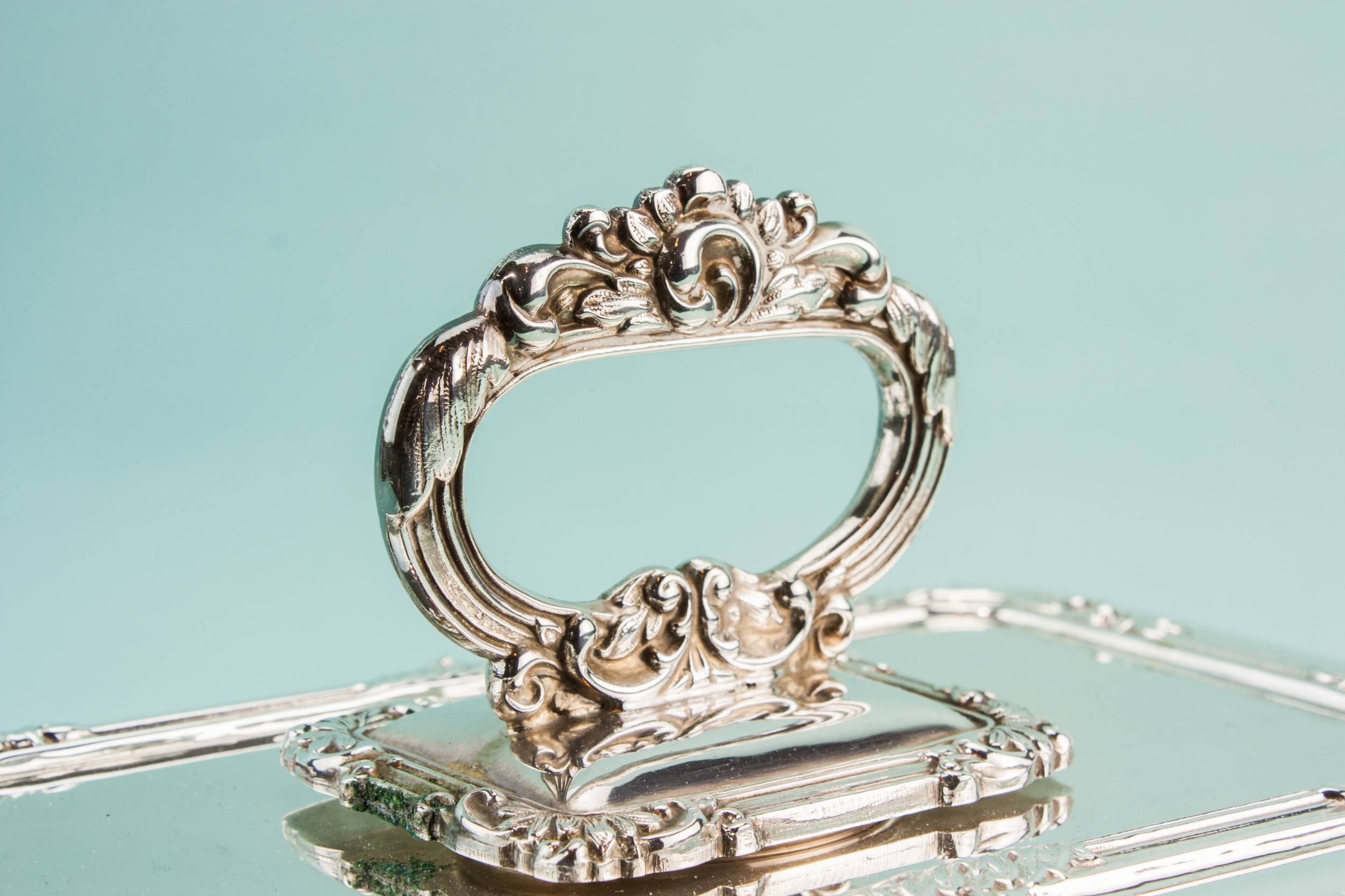 Neo-Classical Elegant Floral — Hot serving bowl and lid 1