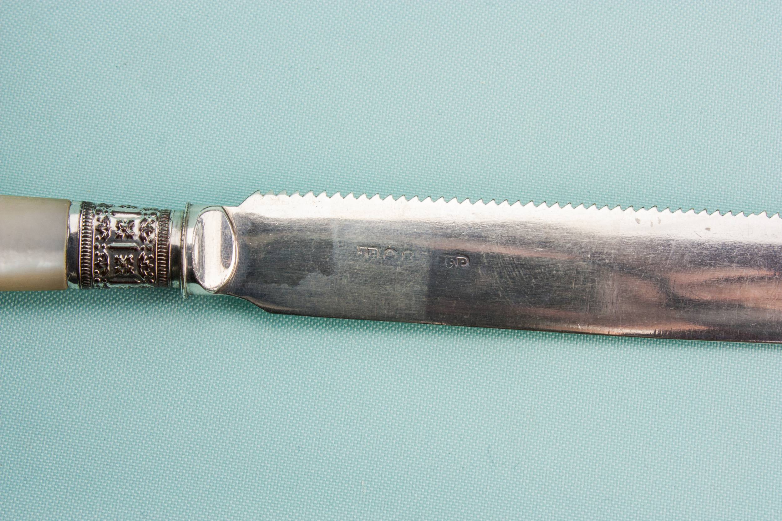 Victorian dessert knife 4