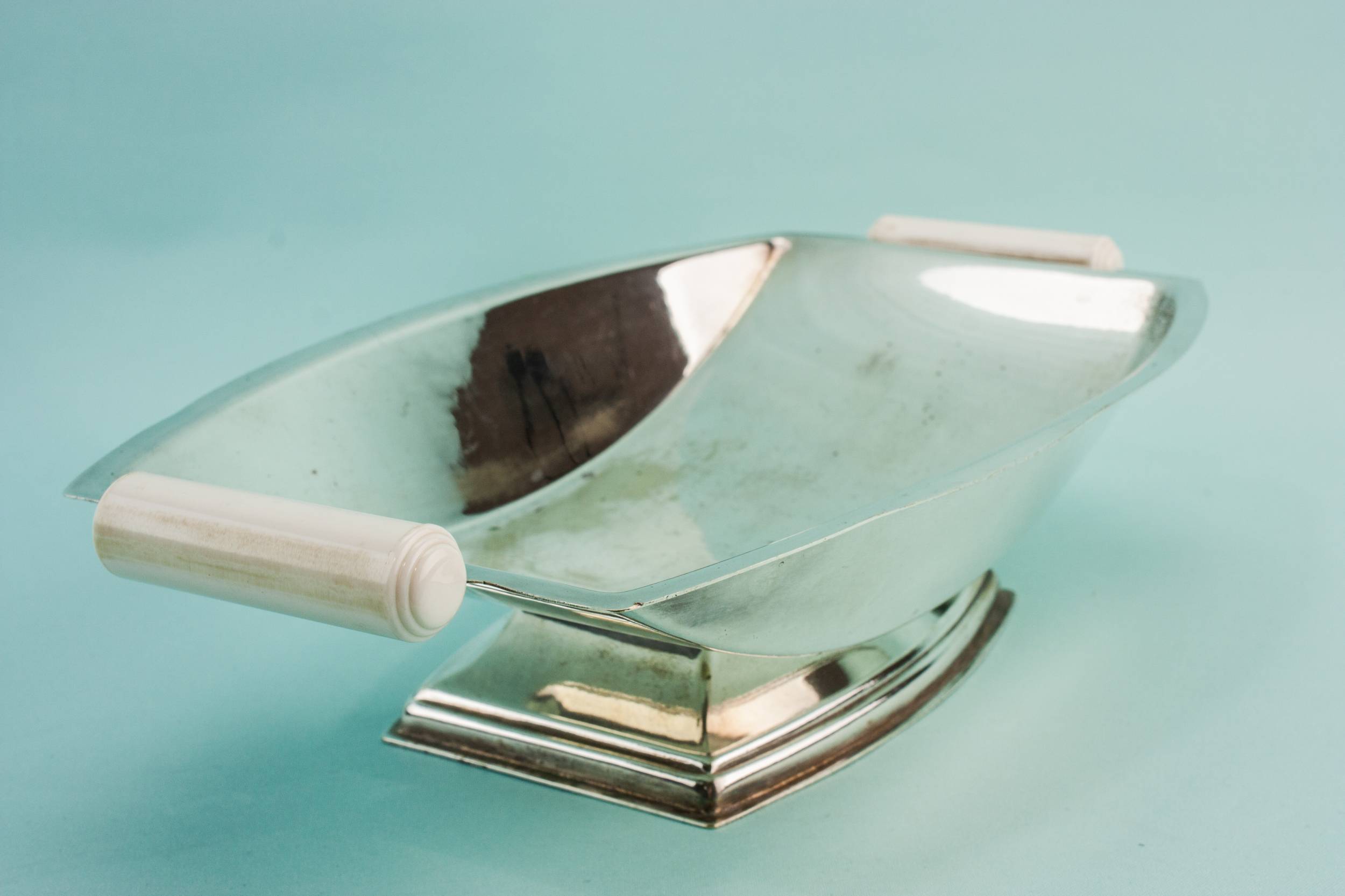Vintage Elegant Rectangular — Art Deco bowl 1