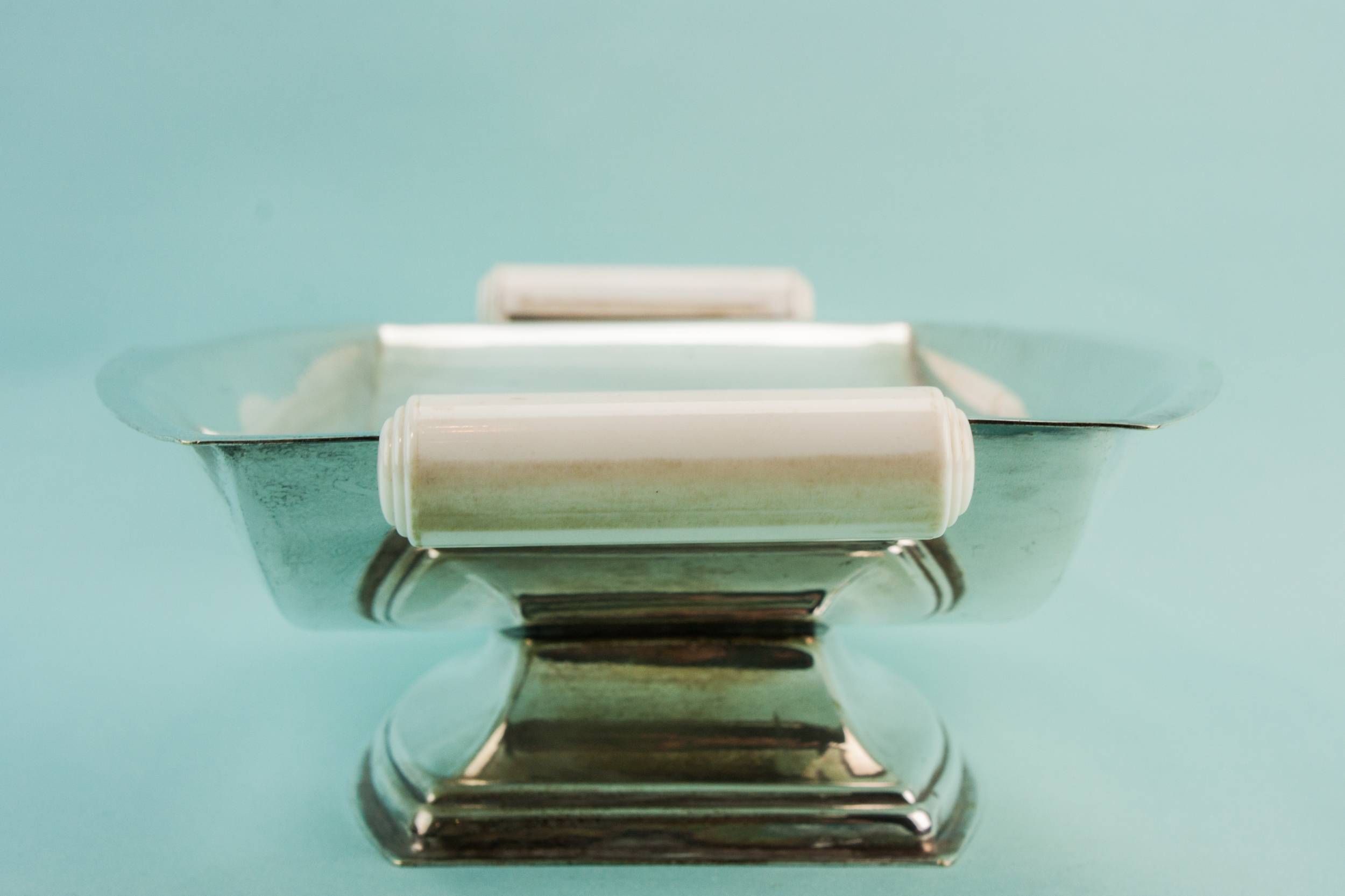 Vintage Elegant Rectangular — Art Deco bowl 2
