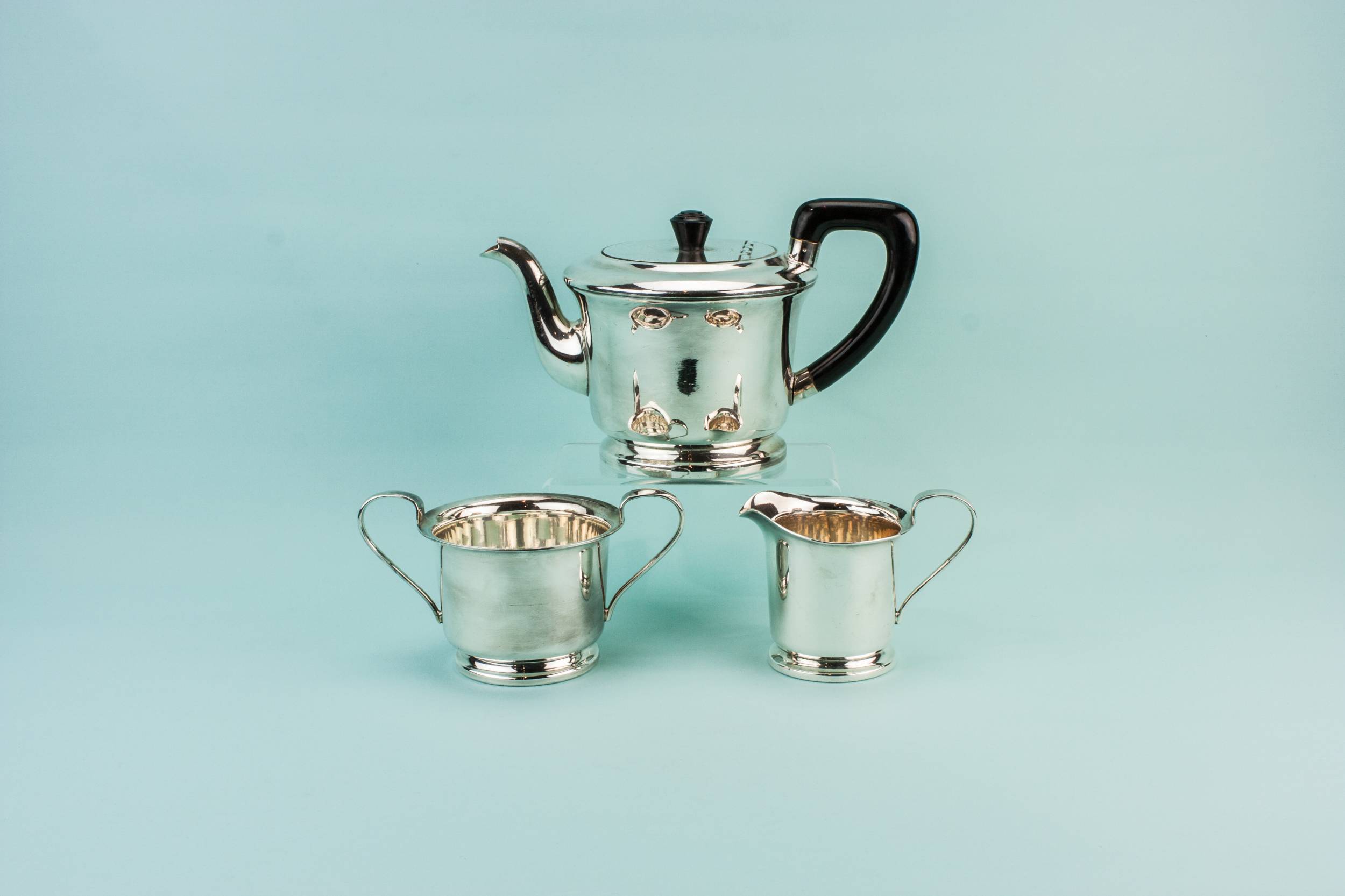 Trio Silver Plated — Tea set trio