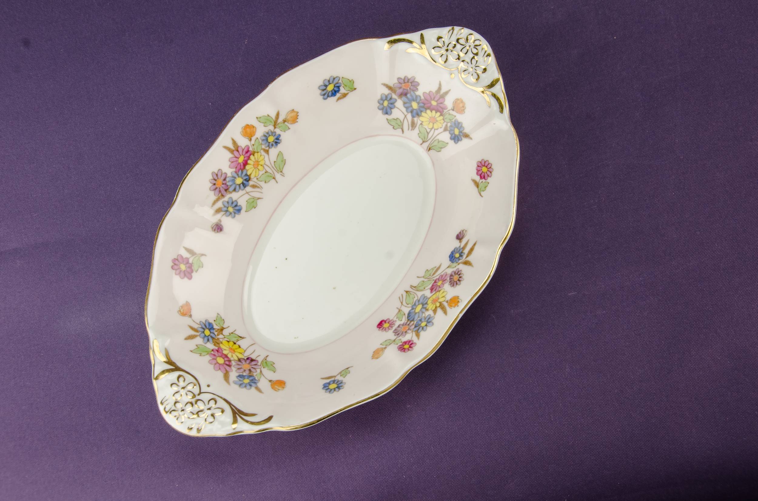 Delightful Mid-Century Modern — Bone china serving bowl 1