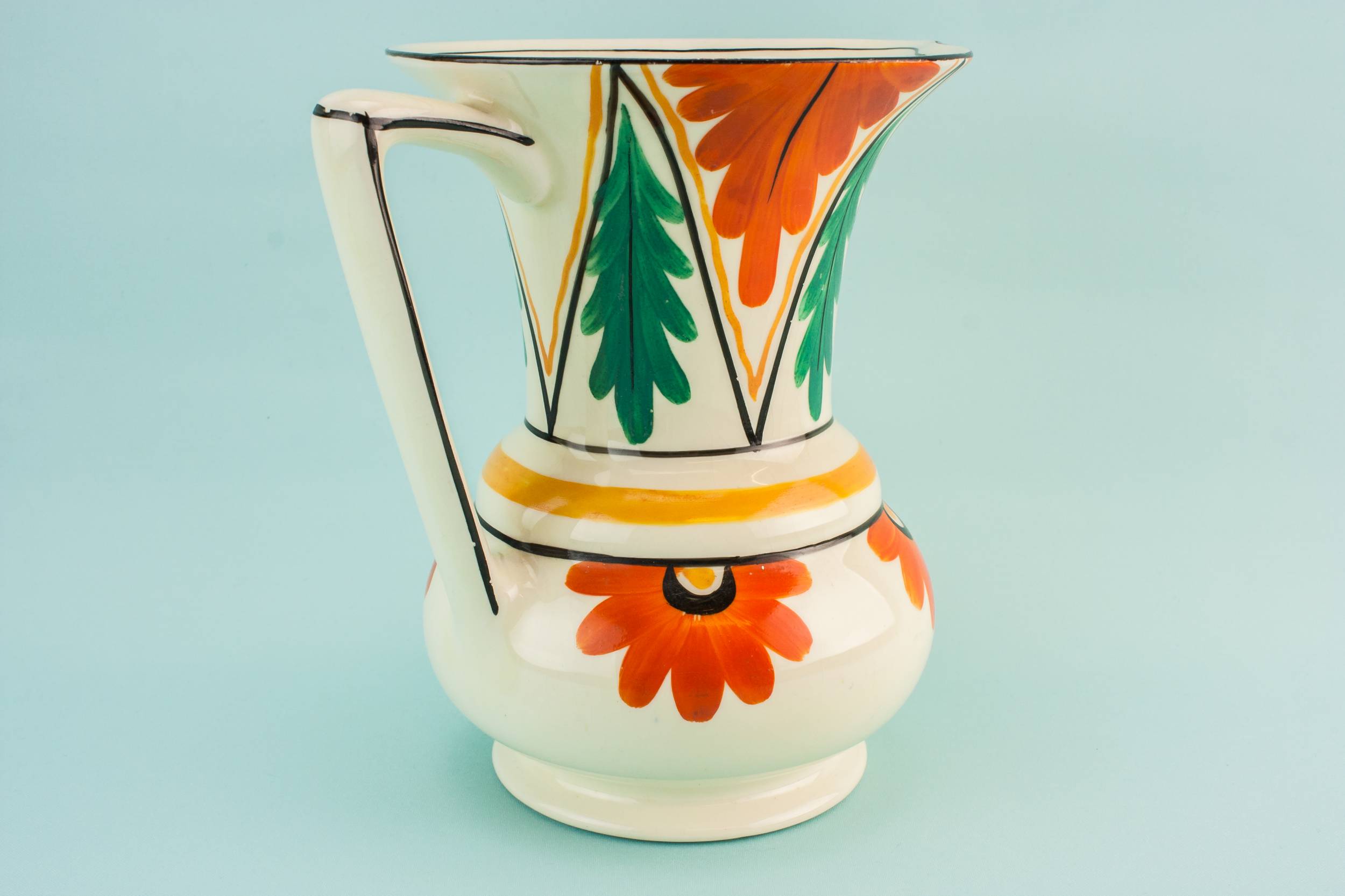 Art Deco Beautiful — Art Deco pottery jug 1