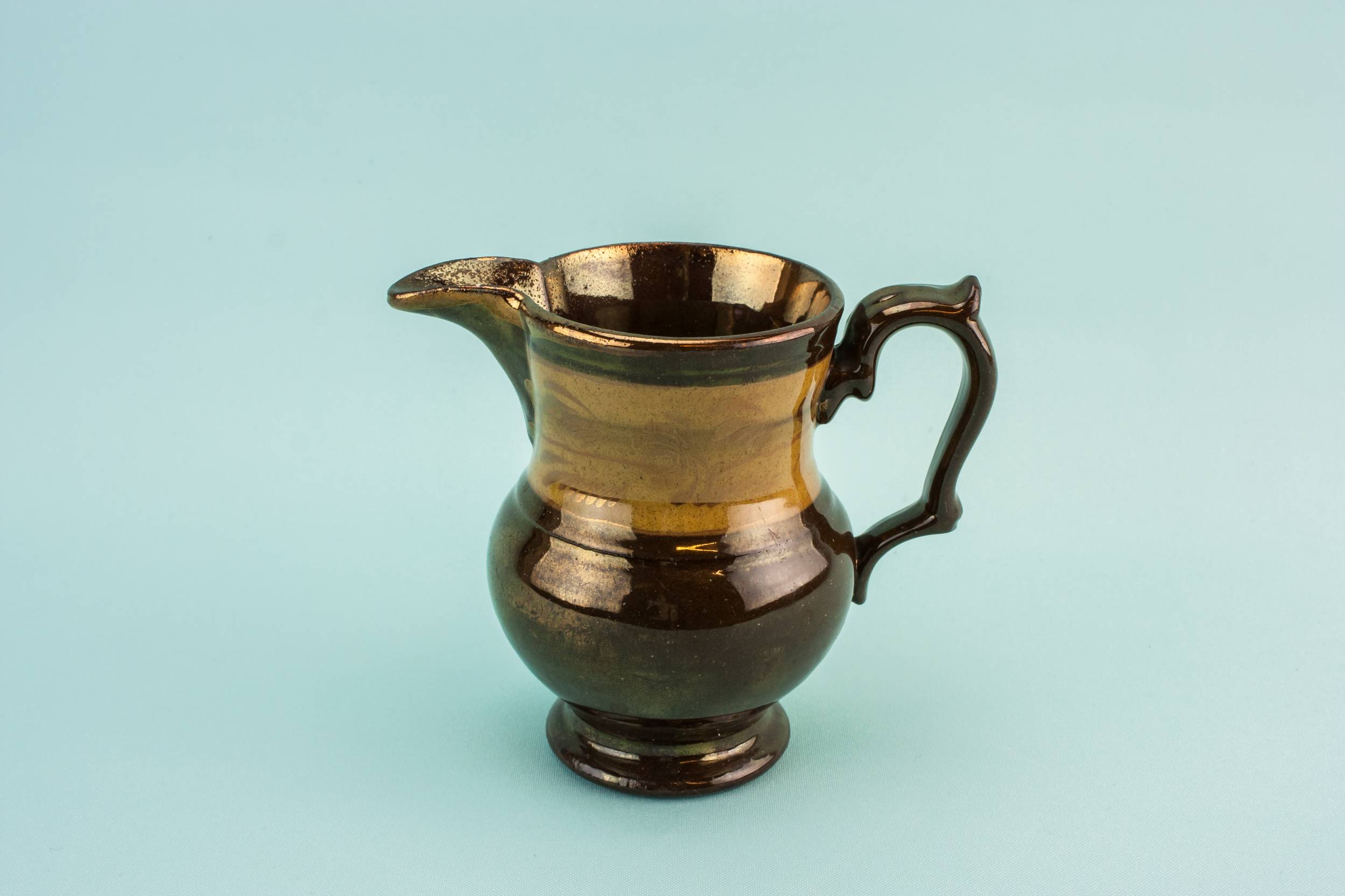 Antique Charming CREAMER — Victorian pottery creamer