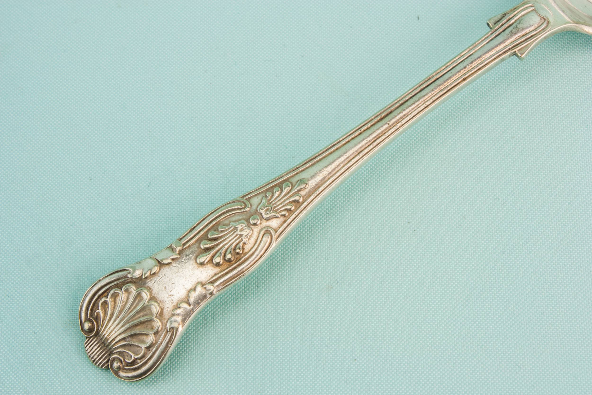 Vintage Attractive Silver — 3 large dessert spoons 2