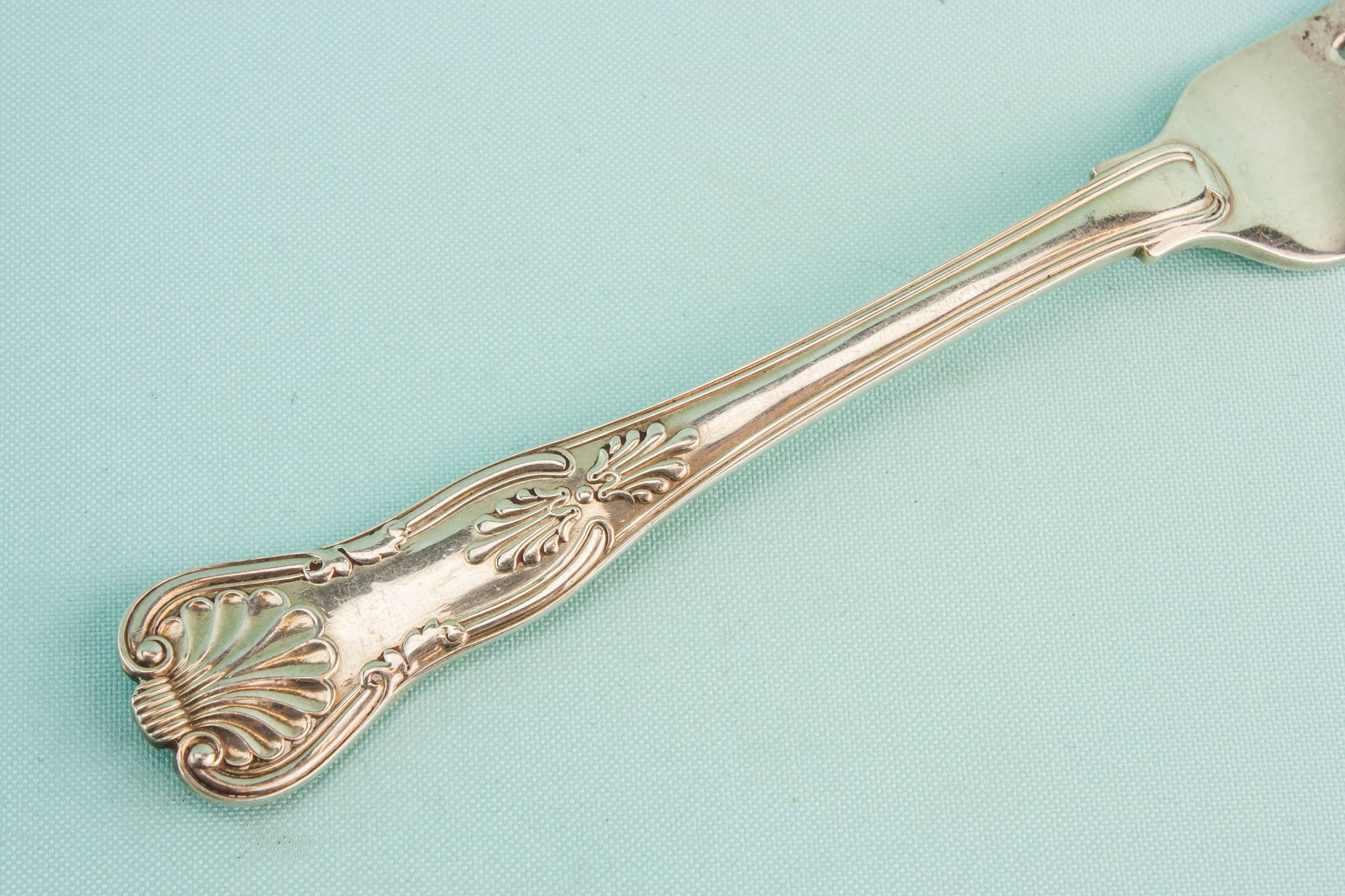 Silver Plated Antique — 6 medium dinner forks 2