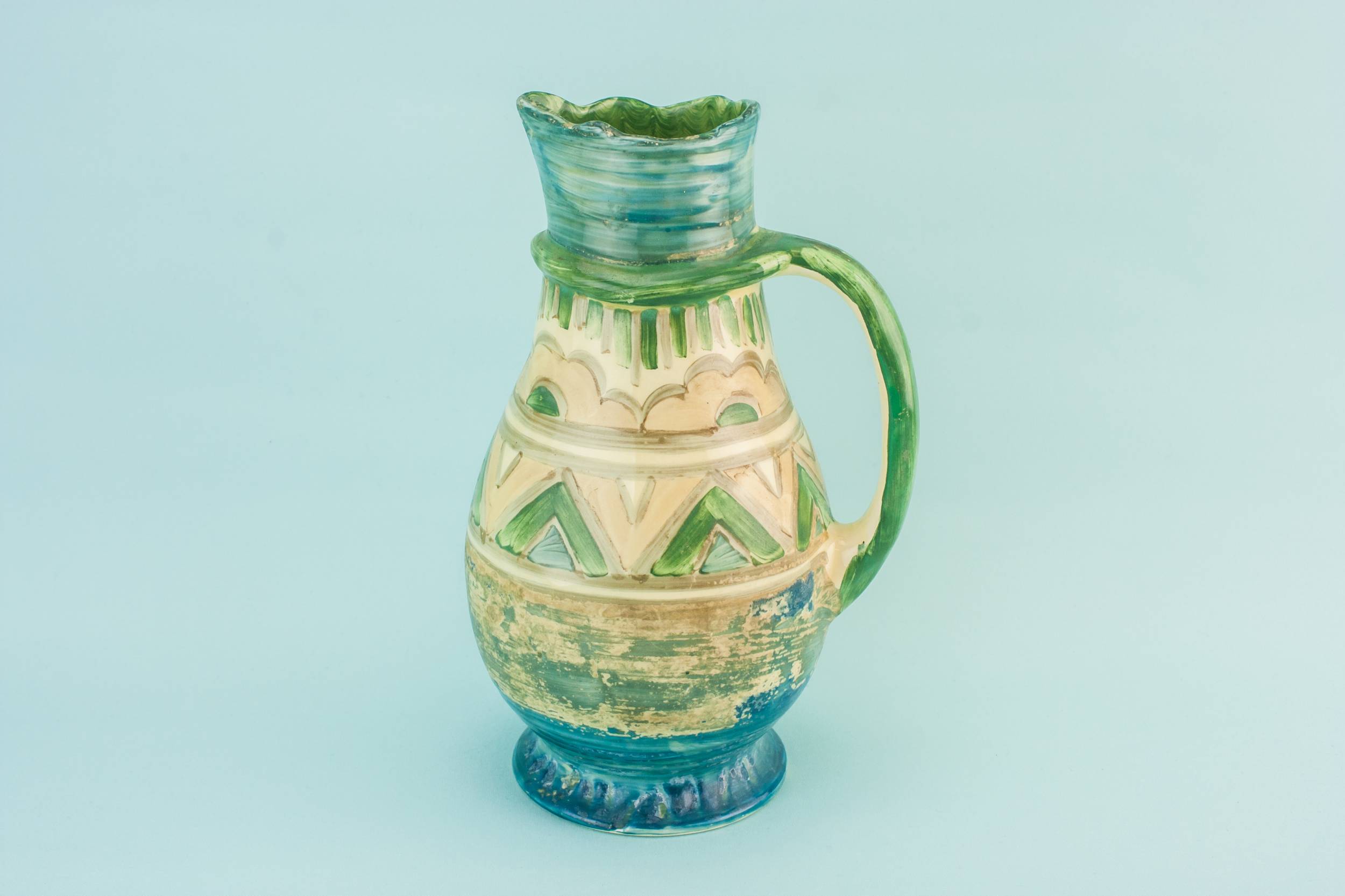 Modernist Rustic Abstract — Modernist water jug