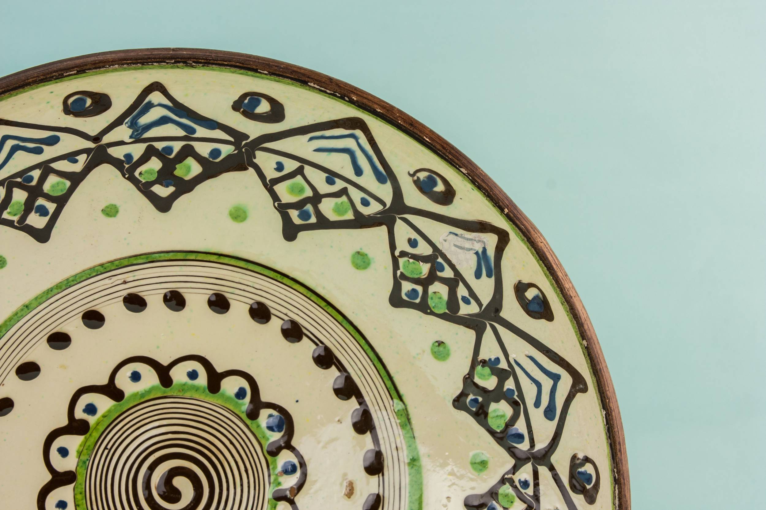 Spectacular Vintage Large — Modernist pottery bowl 2