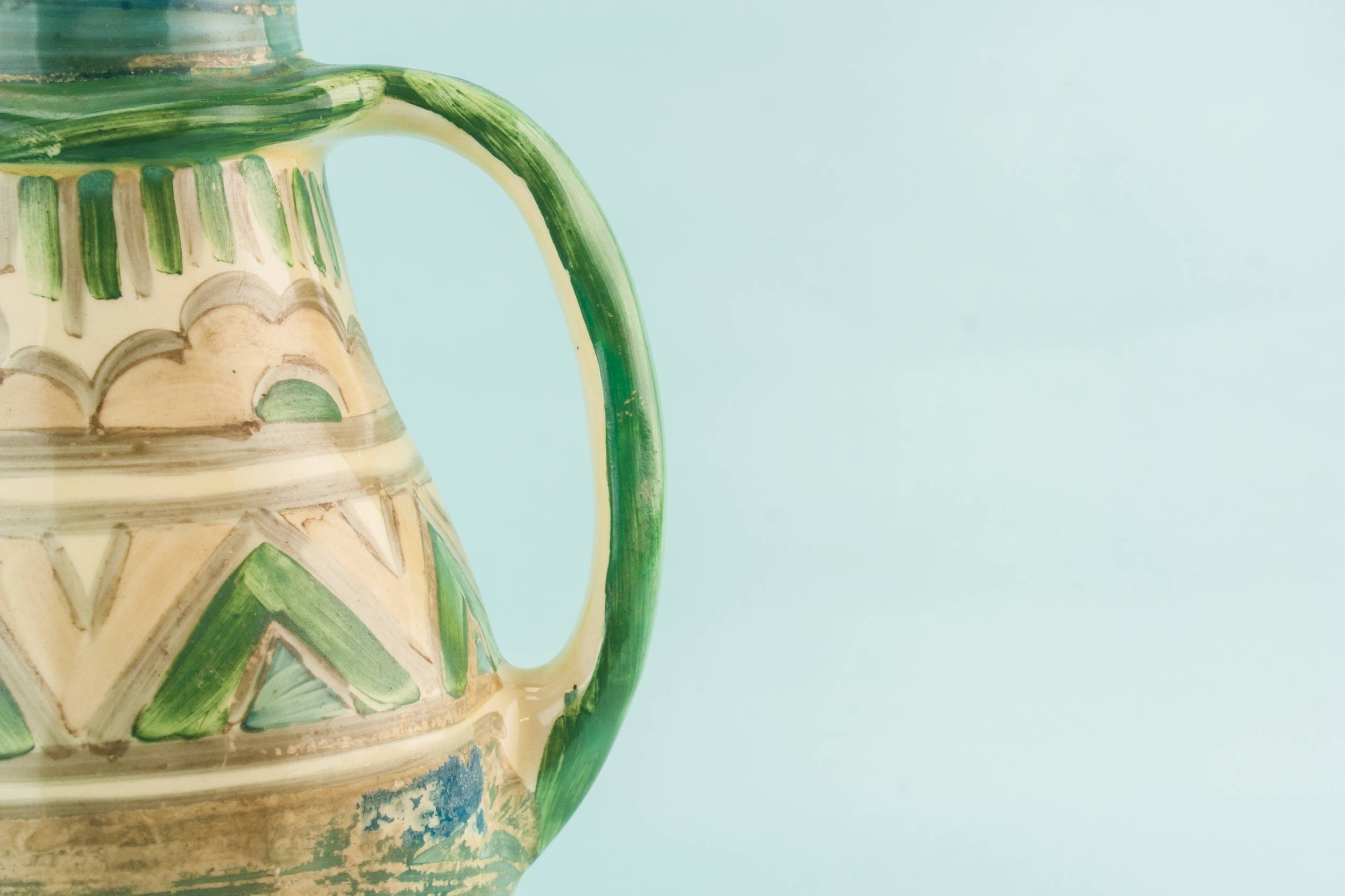 Modernist Rustic Abstract — Modernist water jug 3