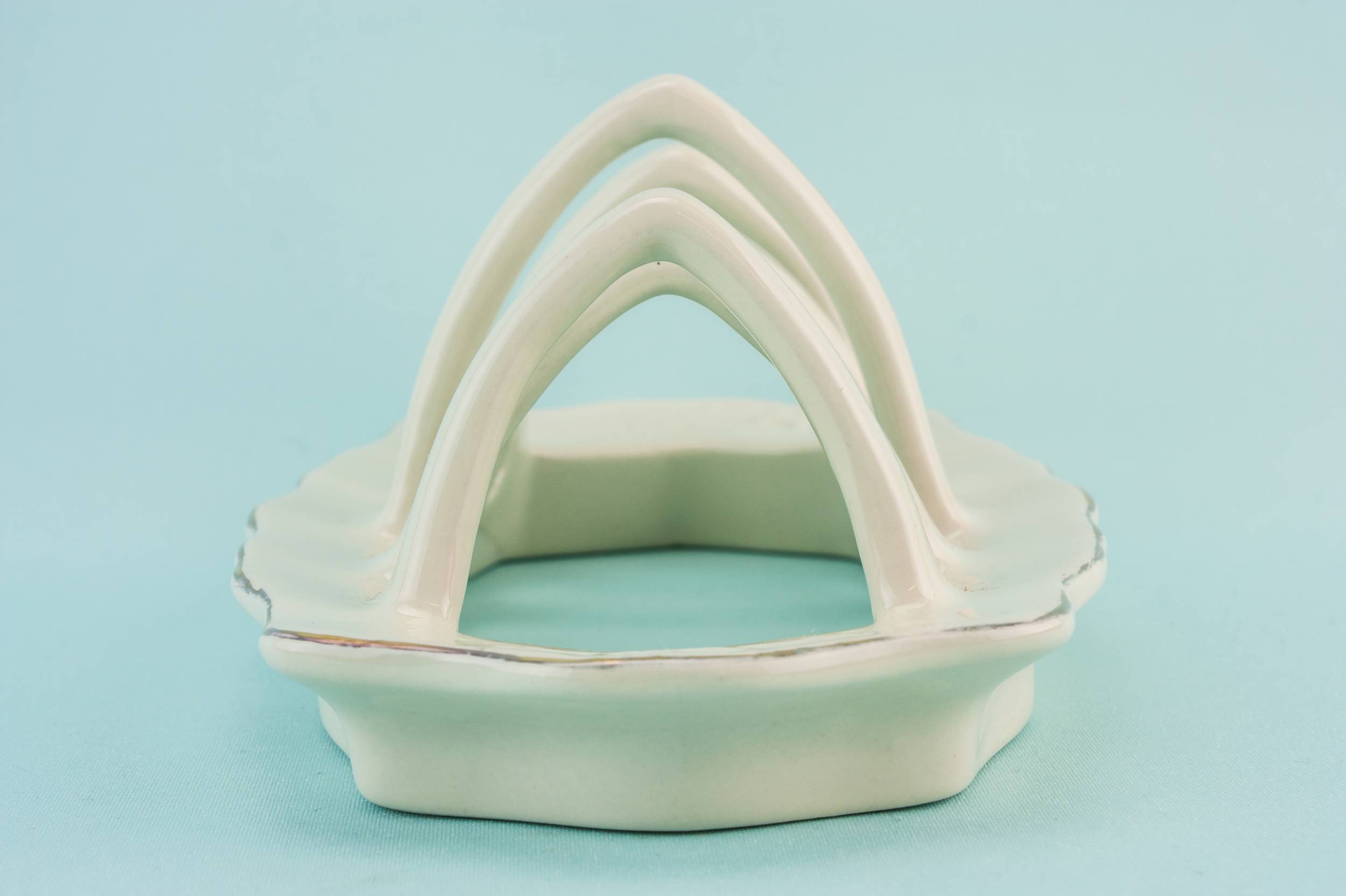 Charming Mid-Century Modern — Bone china toast rack 2