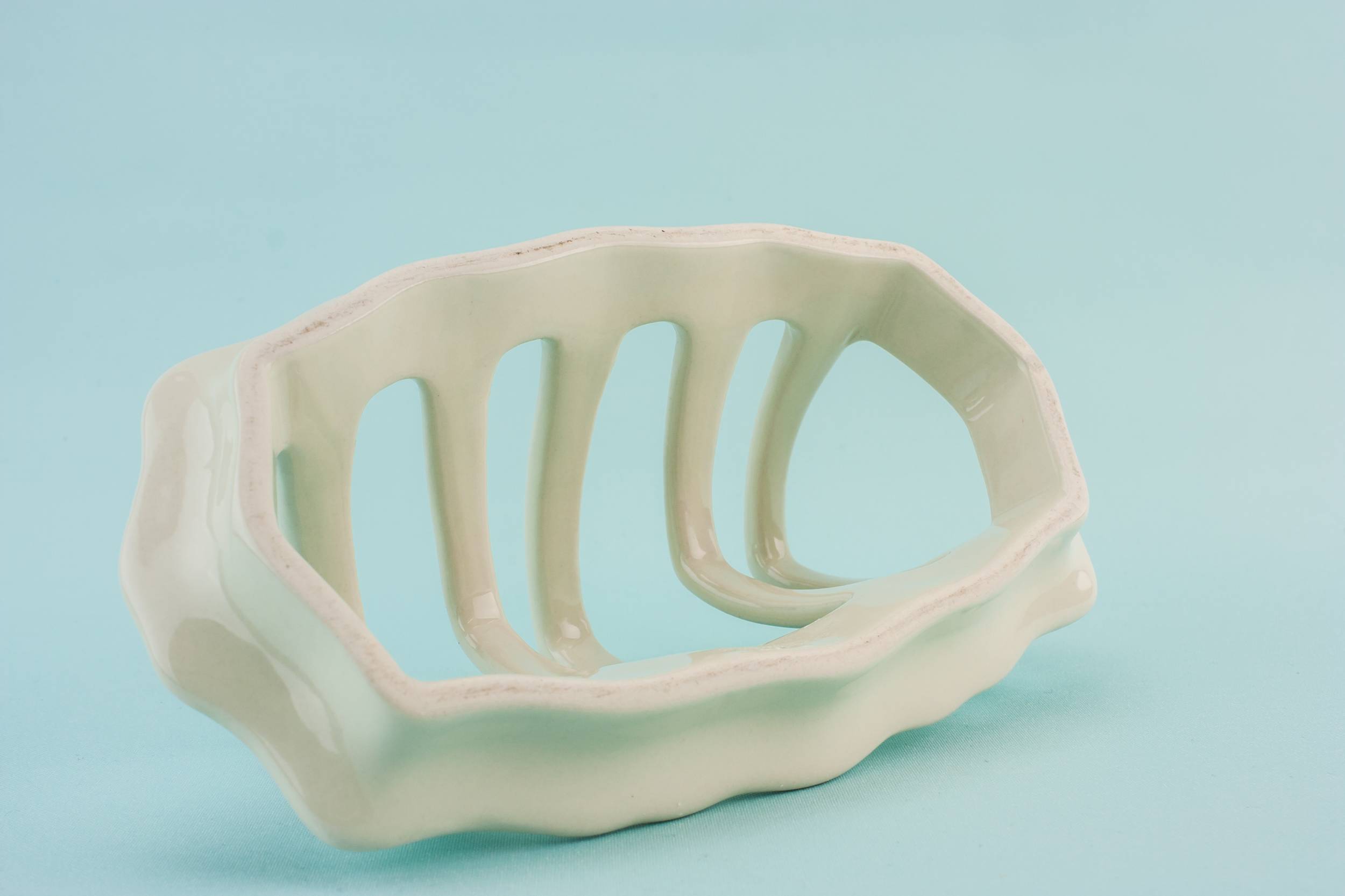 Charming Mid-Century Modern — Bone china toast rack 3
