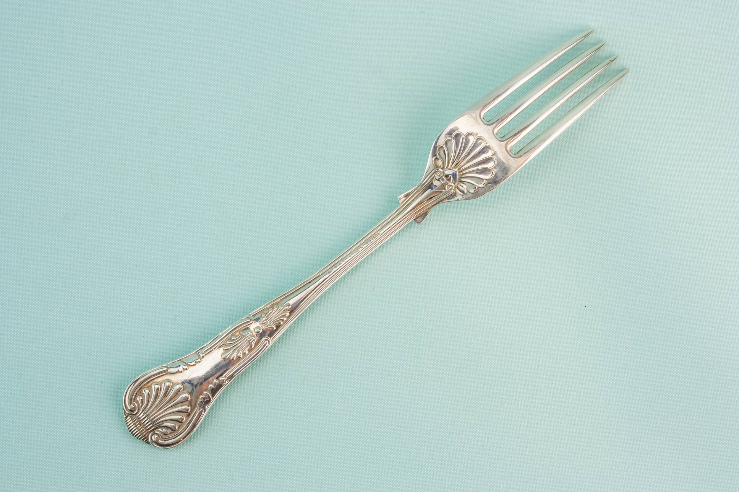 Classical Retro DINNER — 4 retro dinner forks 1