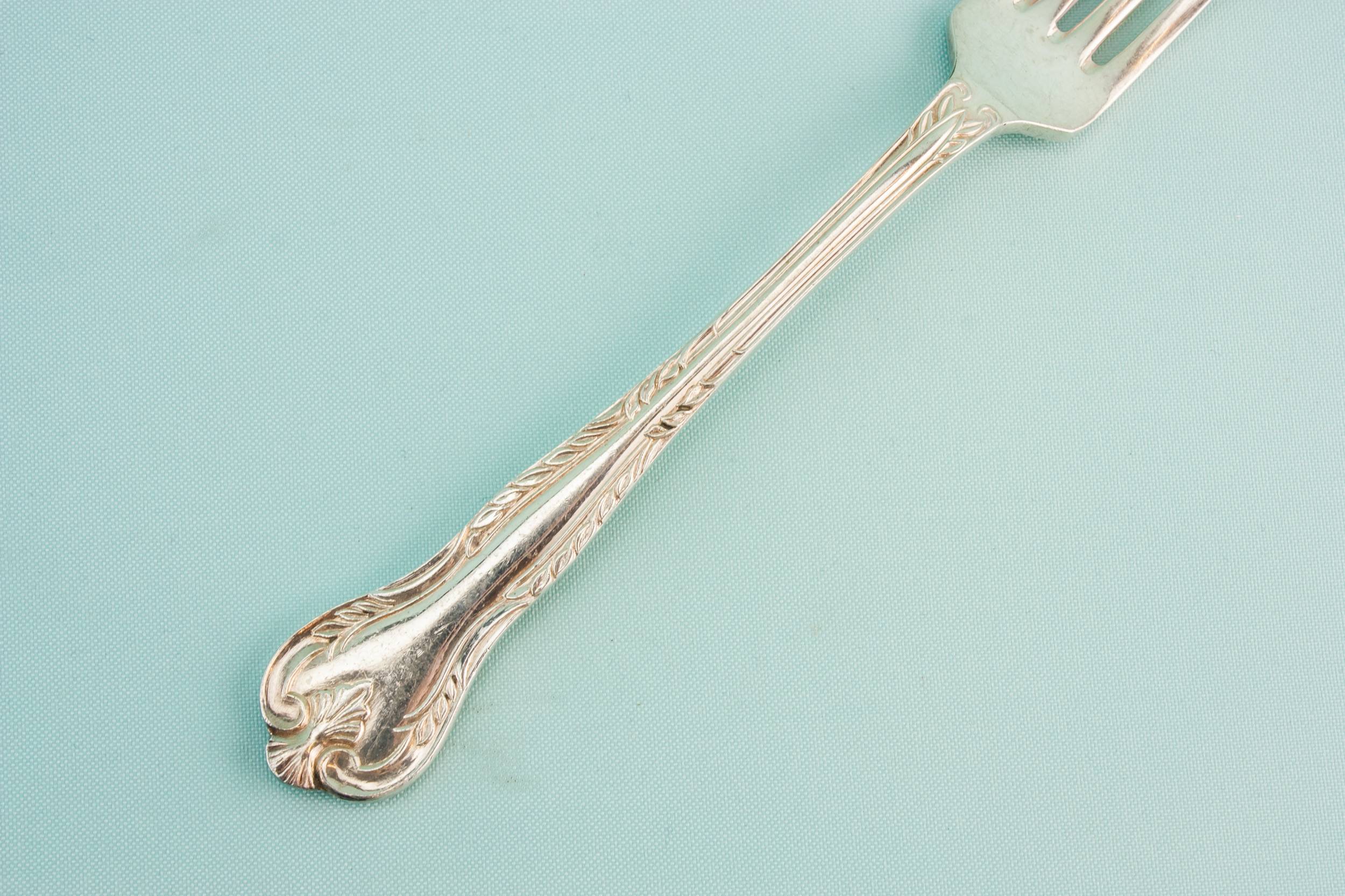 Vintage Art Deco — 6 Art Deco dinner forks 2