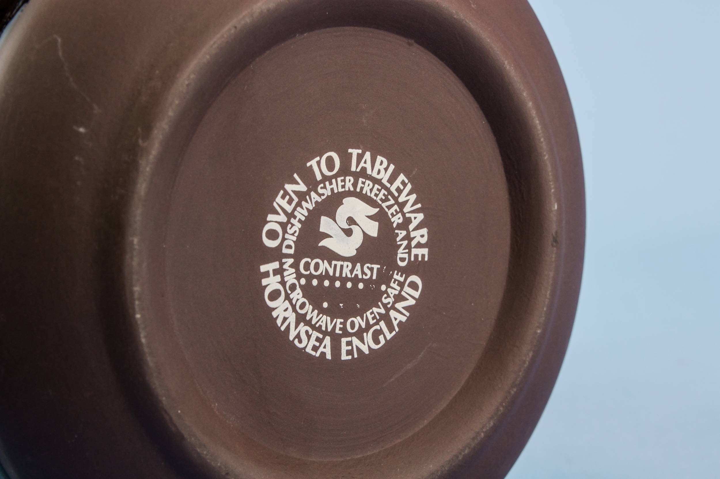 Pottery Elegant Contrast — Hornsea pottery jar 3