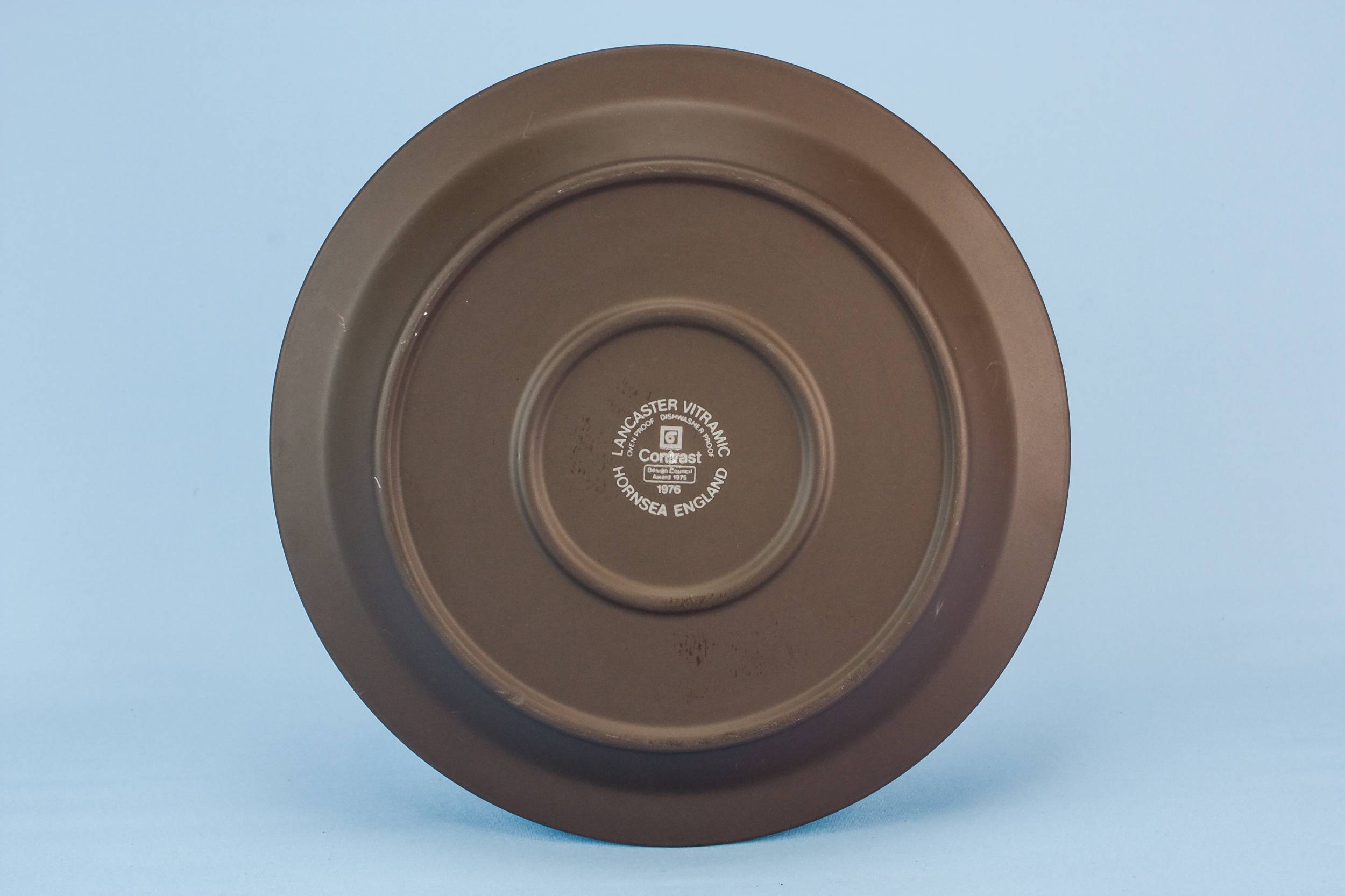 Vintage Pottery Unique — 6 Modernist dinner plates 2
