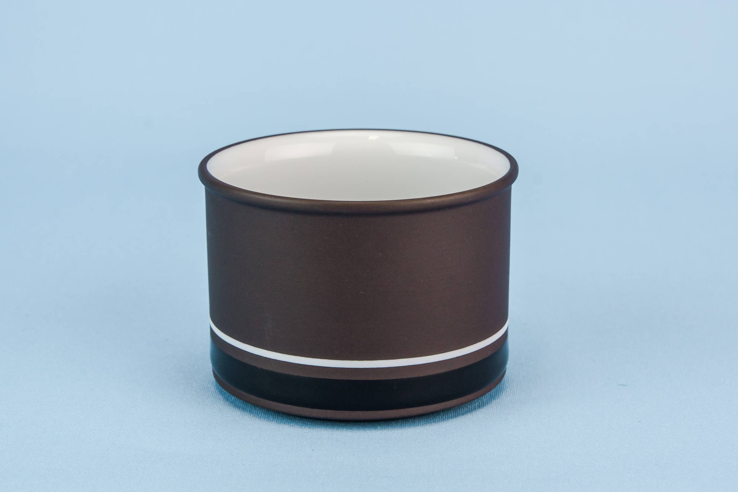 Modernist Classical Contrast — Hornsea condiment pot
