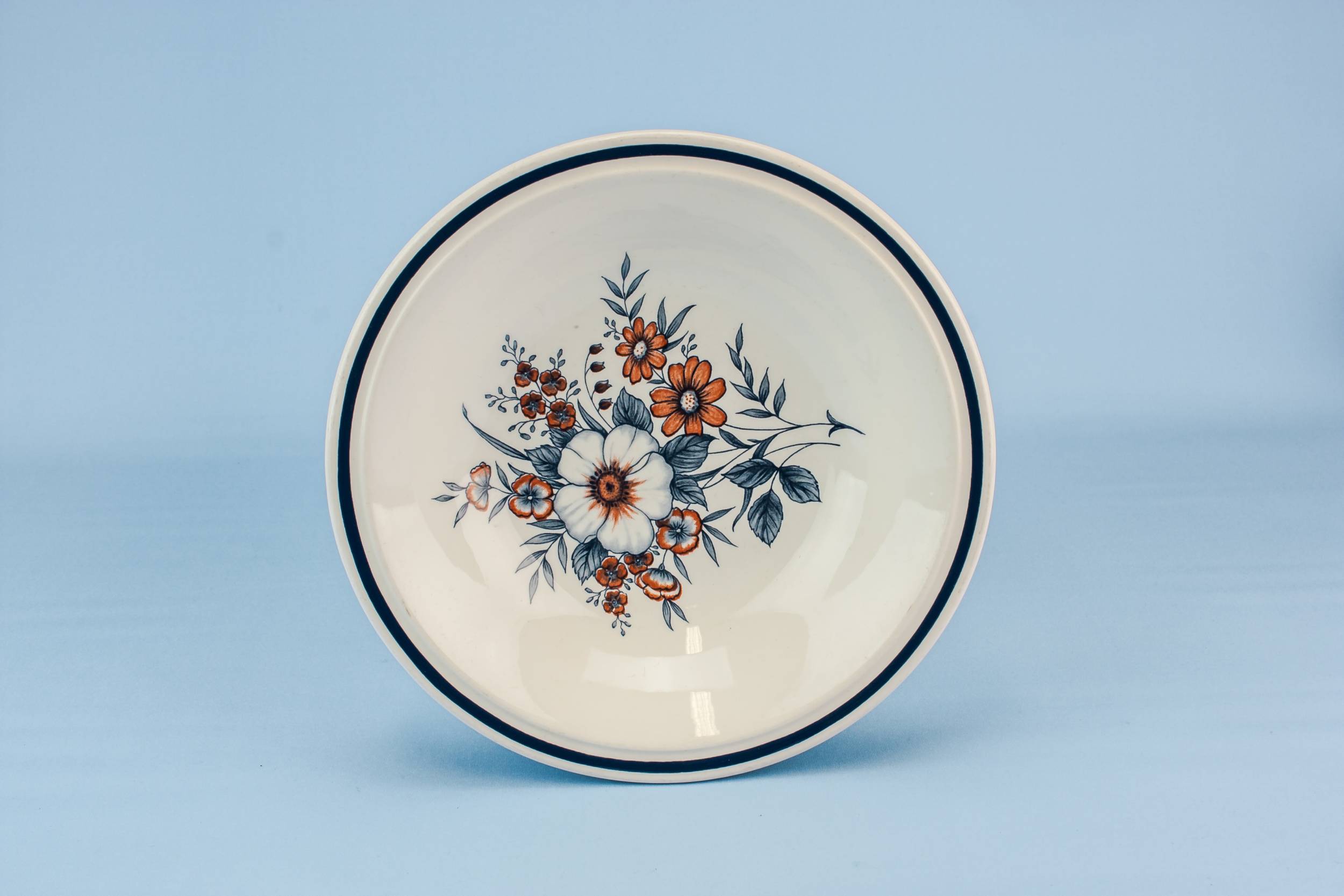 Retro Charming Alpine — 5 retro pottery bowls