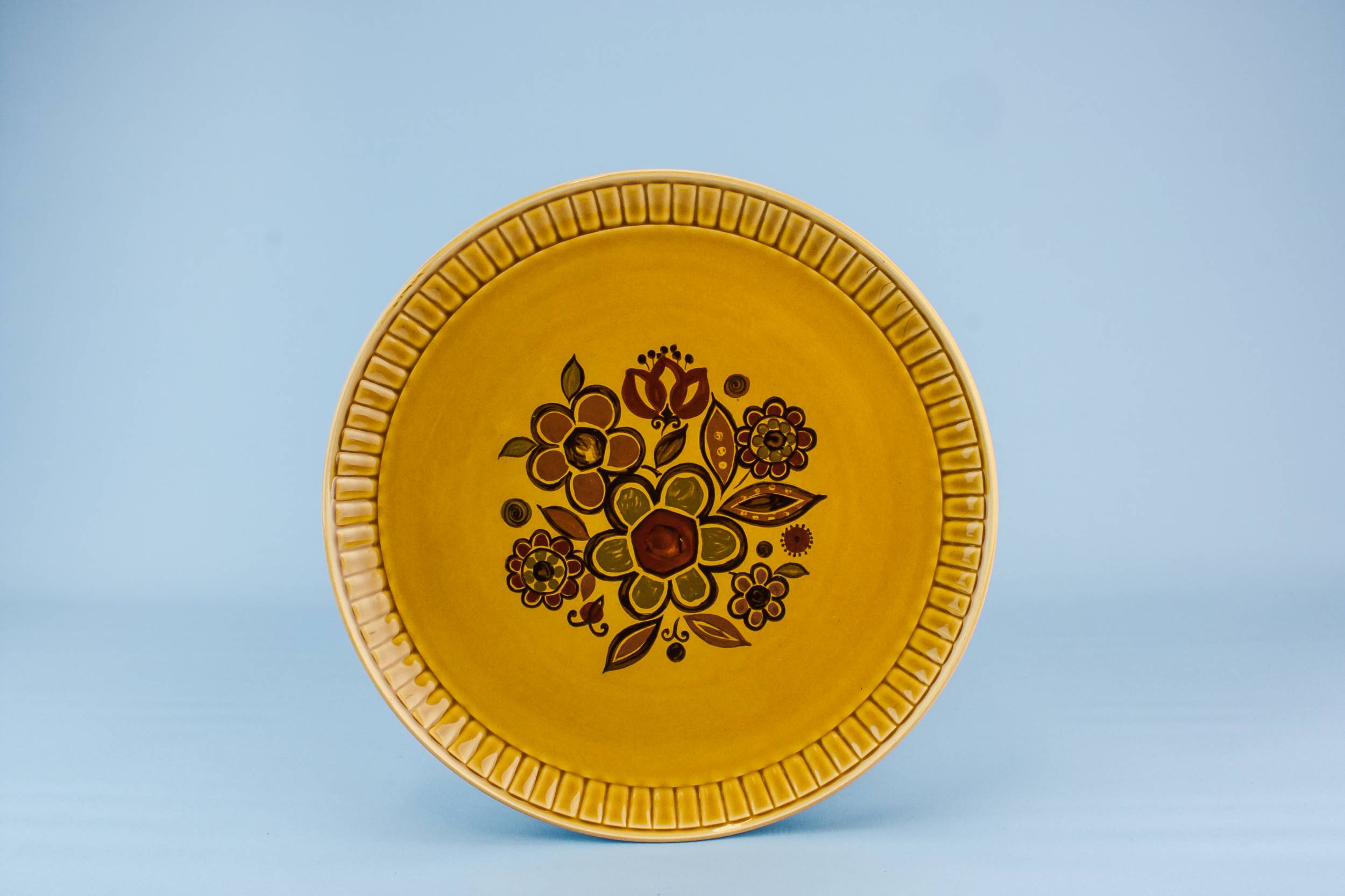 Vintage Pottery Palissy — 8 Palissy dinner plates