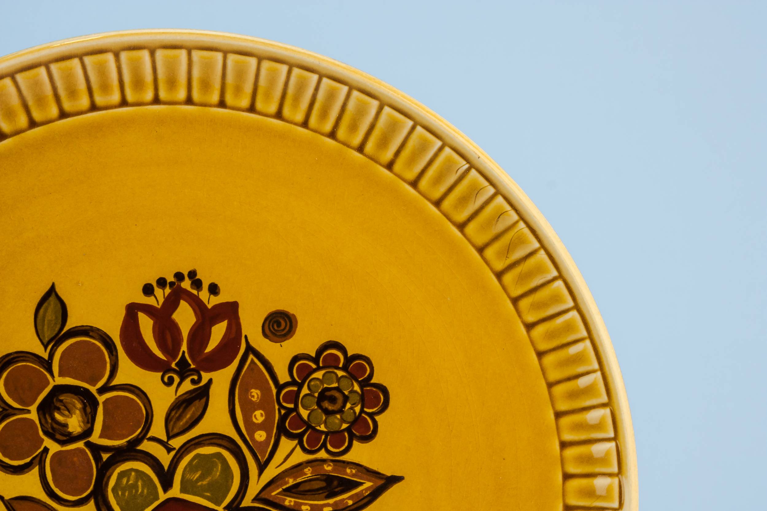 Vintage Pottery Palissy — 8 Palissy dinner plates 1