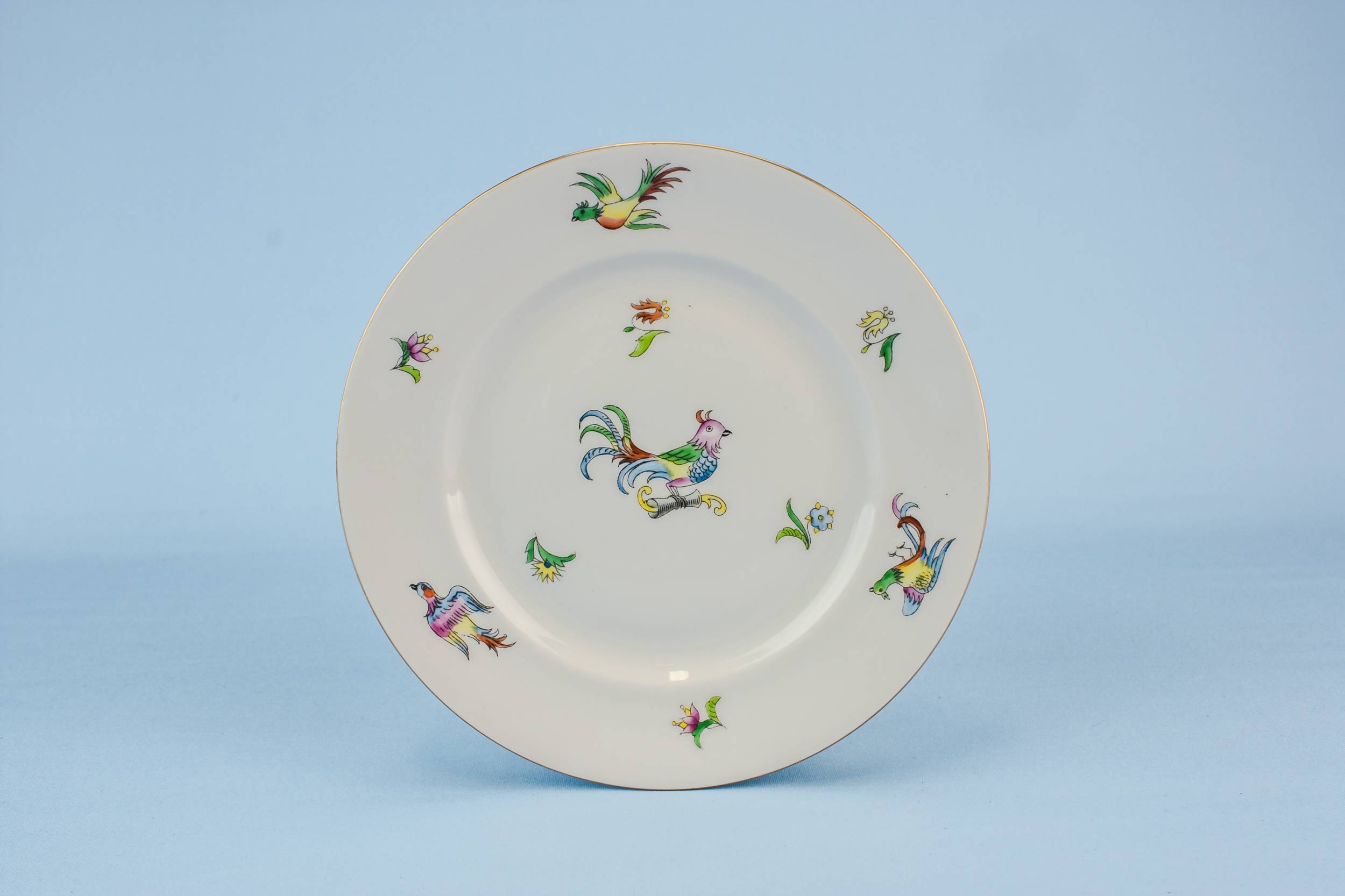 Luxurious Modernist Herend — 6 Herend small plates
