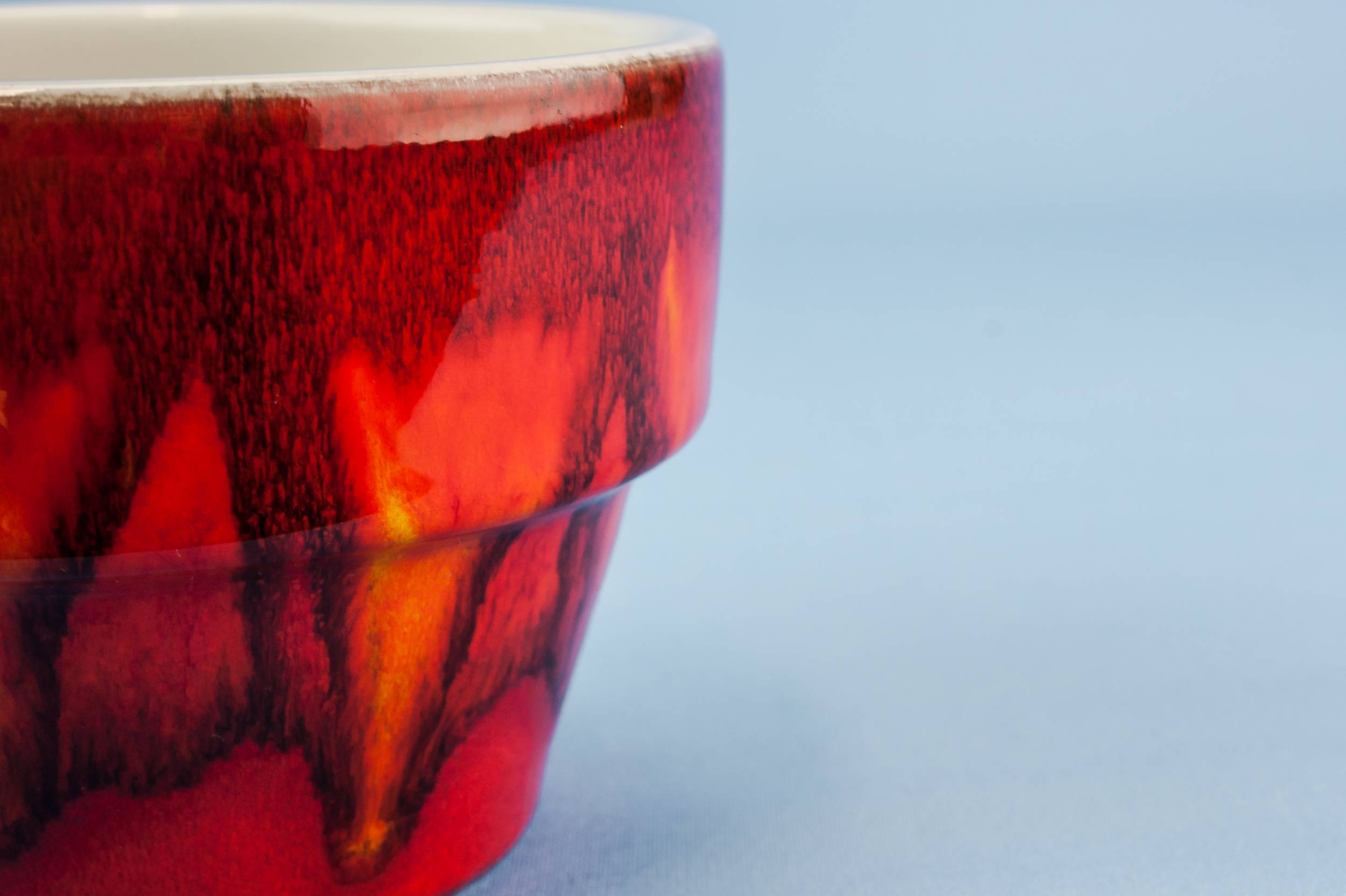 Pottery Vintage PLANTER — Poole Modernist planter 2