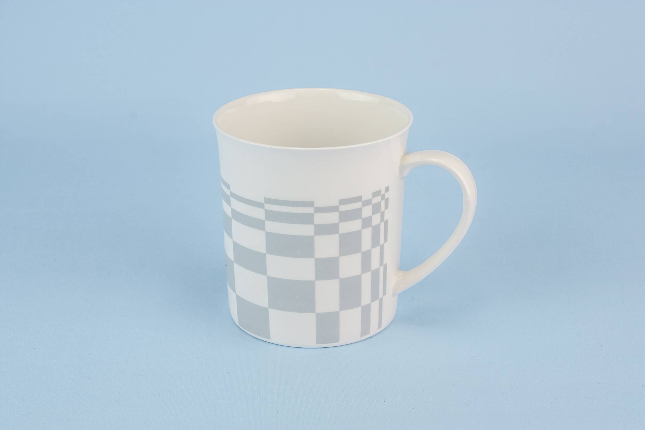 Vintage Elegant Cup — Modernist bone china mug