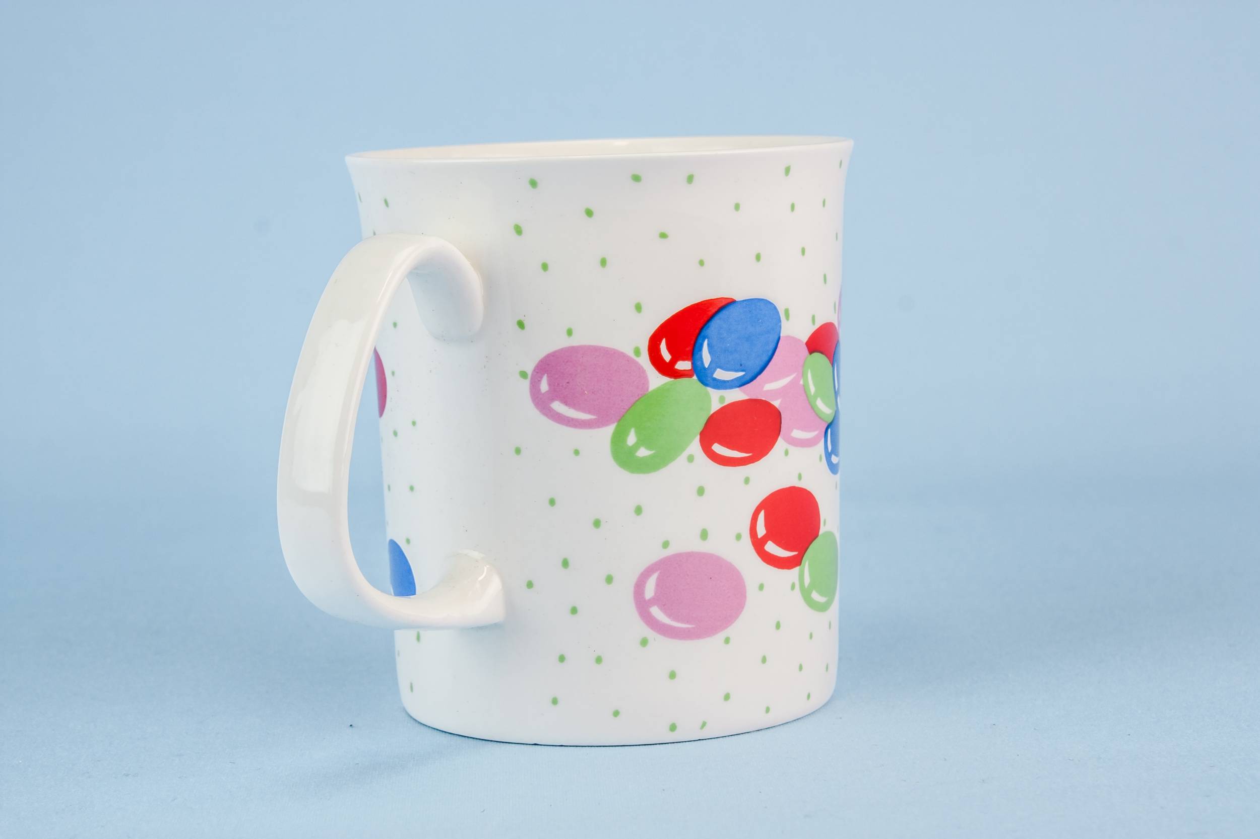 Elegant Vintage Small — Festive bone china teacup 1