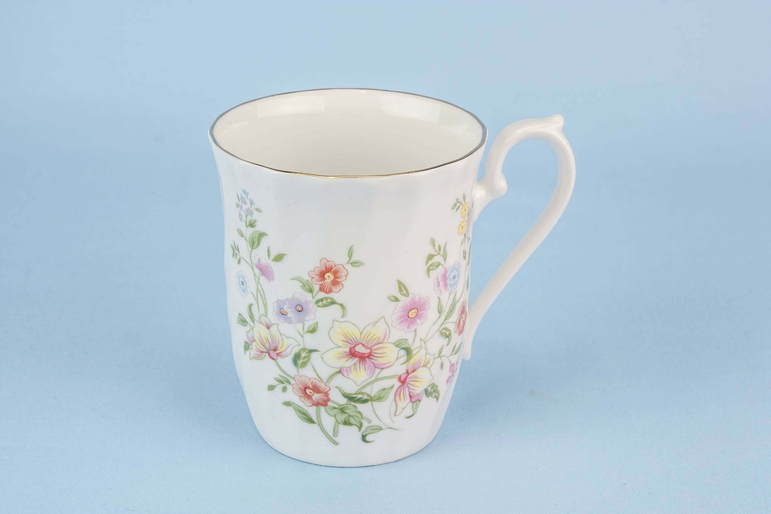 Vintage Retro Floral — Royal Kendal bone china teacup