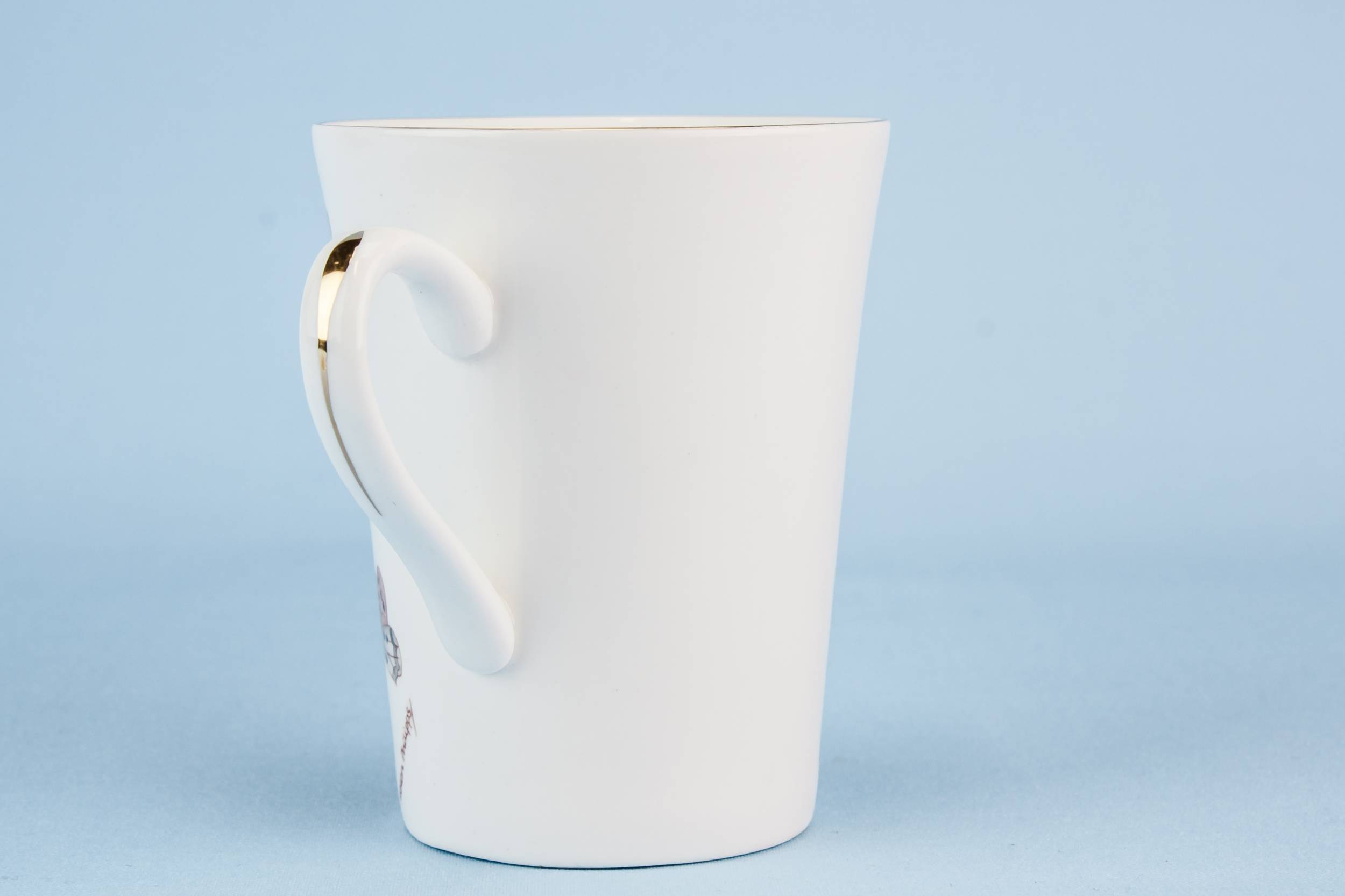 Retro Vintage Daffodils — Daffodils bone china teacup 1