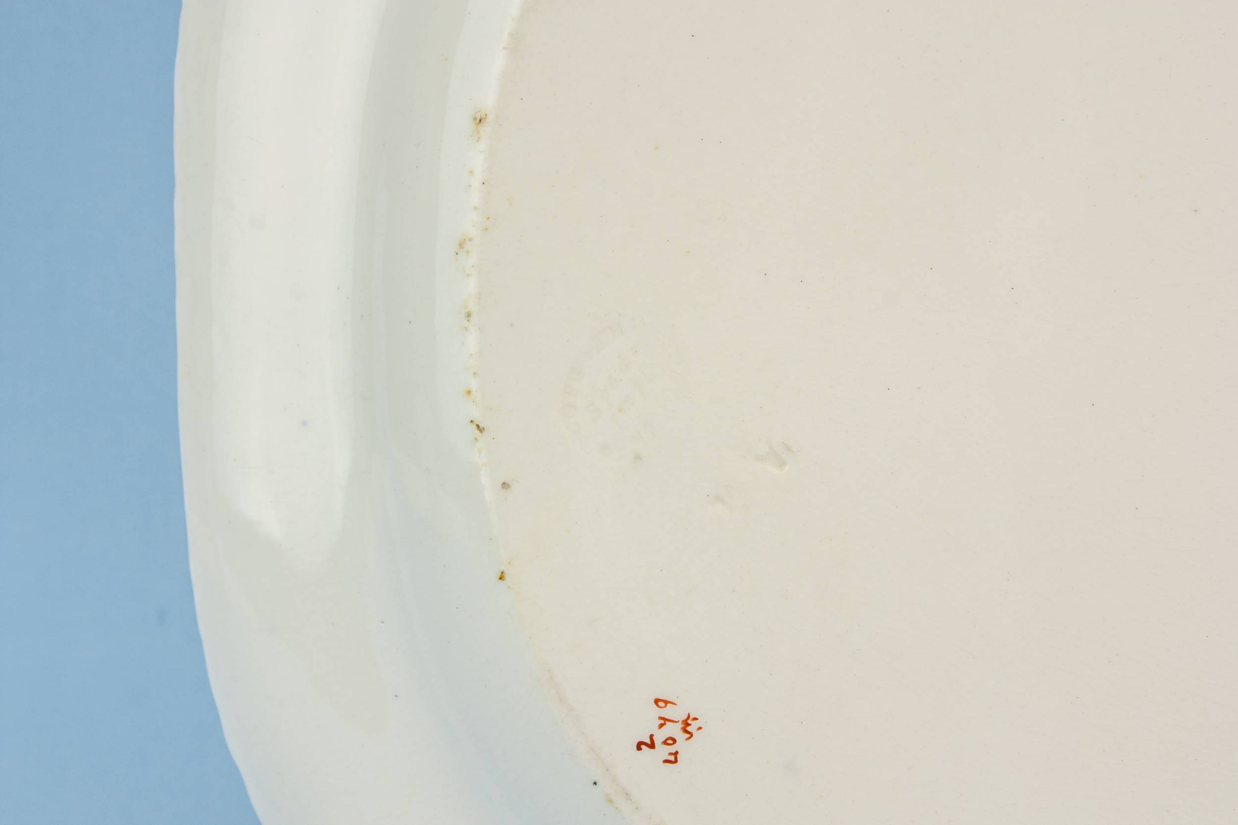 Antique Victorian Floral — Victorian bone china platter 2