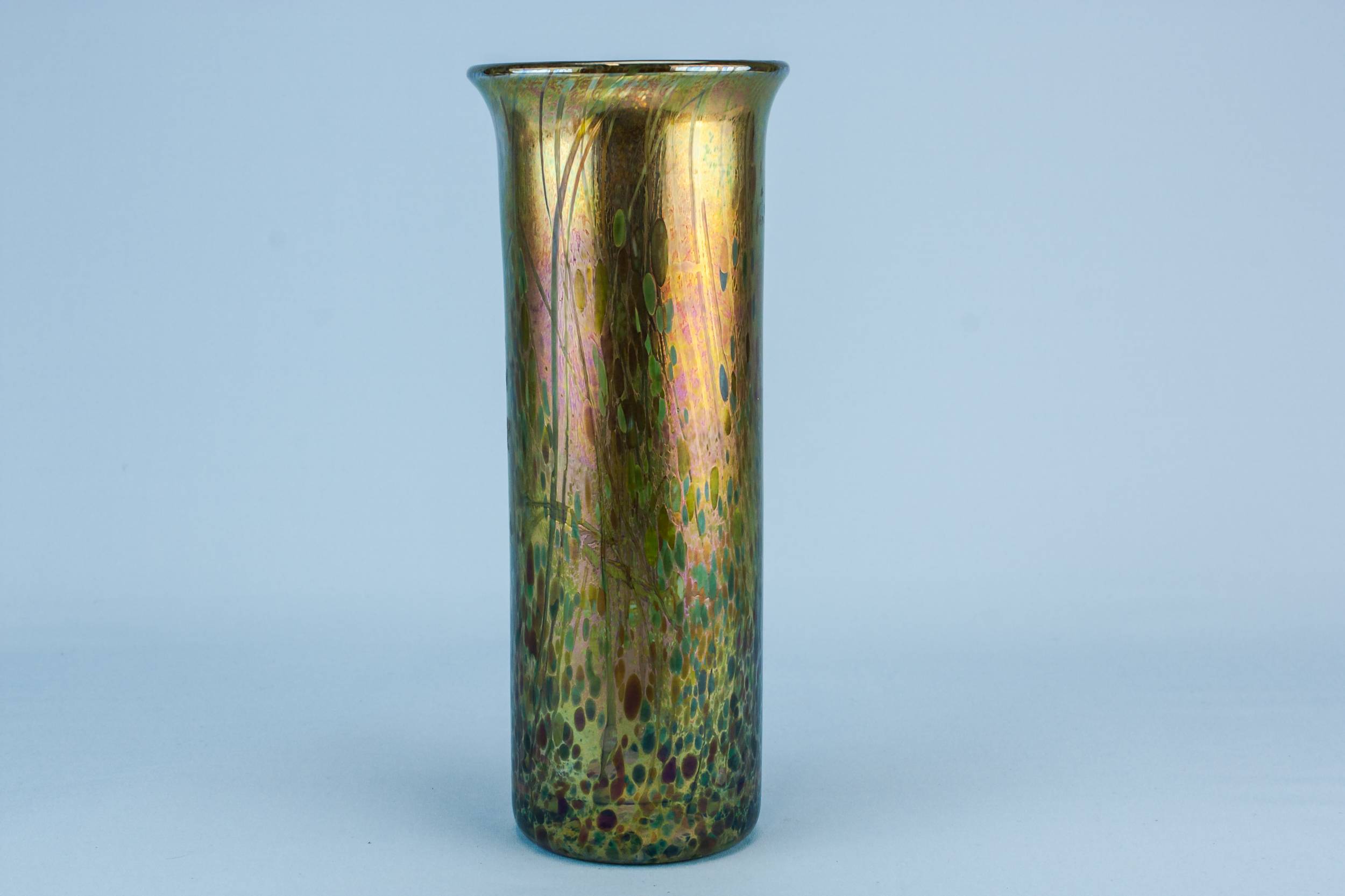 Beautiful Lustre Mottled — Isle of Wight Glass vase 1
