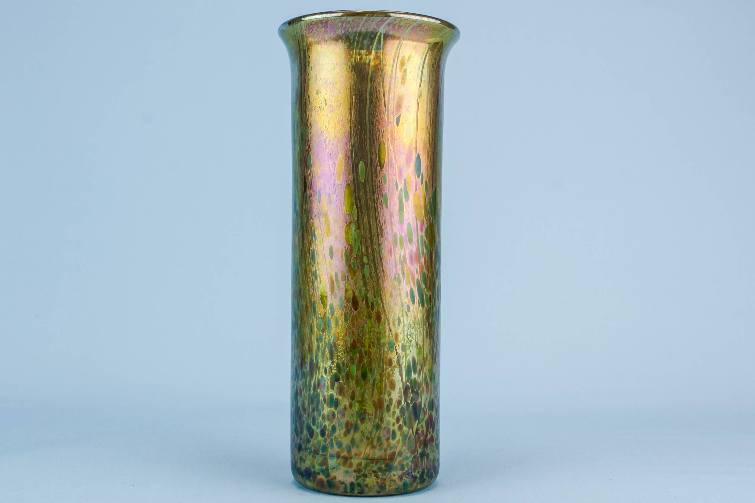 Beautiful Lustre Mottled — Isle of Wight Glass vase 2