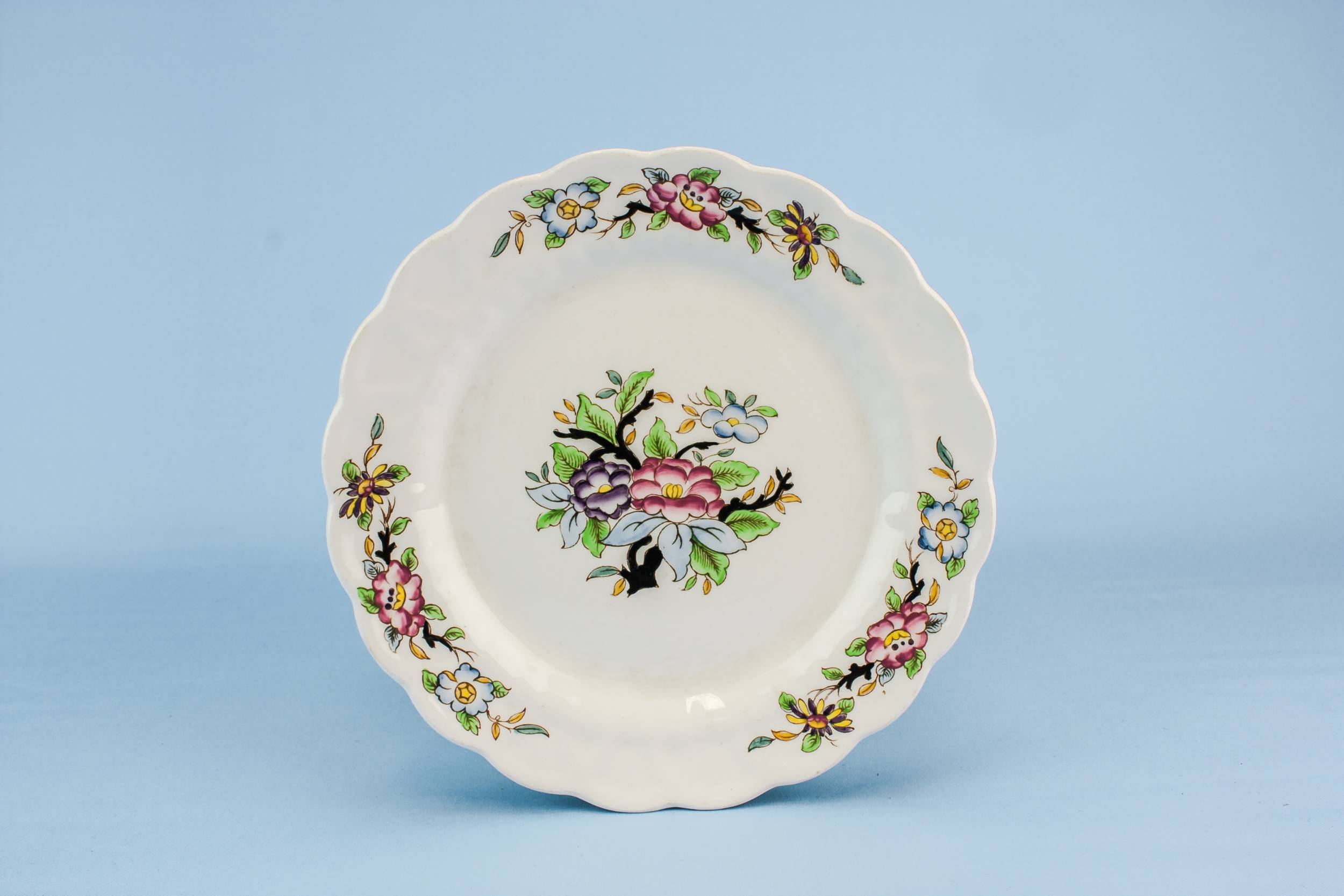 Pottery Elegant Woodstock — 5 Art Deco small plates