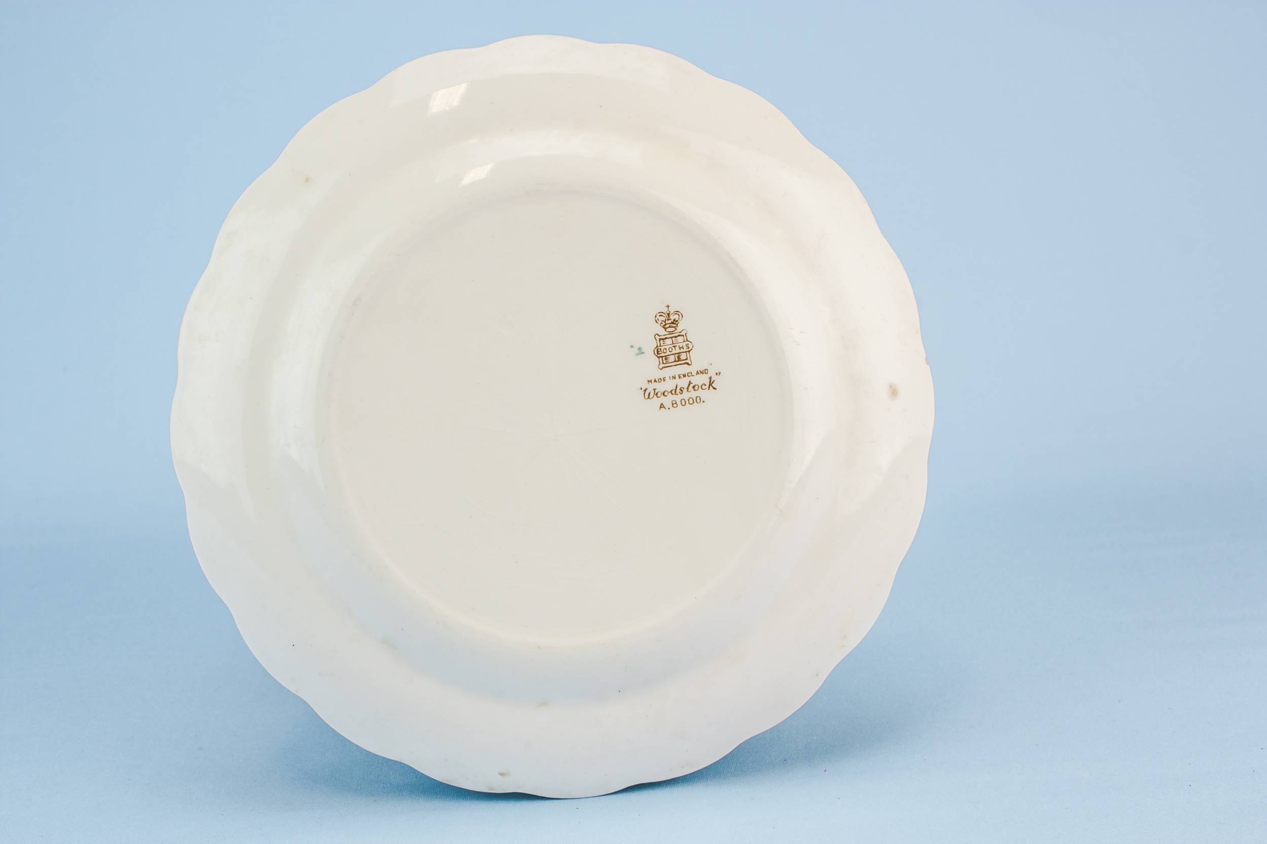 Pottery Elegant Woodstock — 5 Art Deco small plates 2