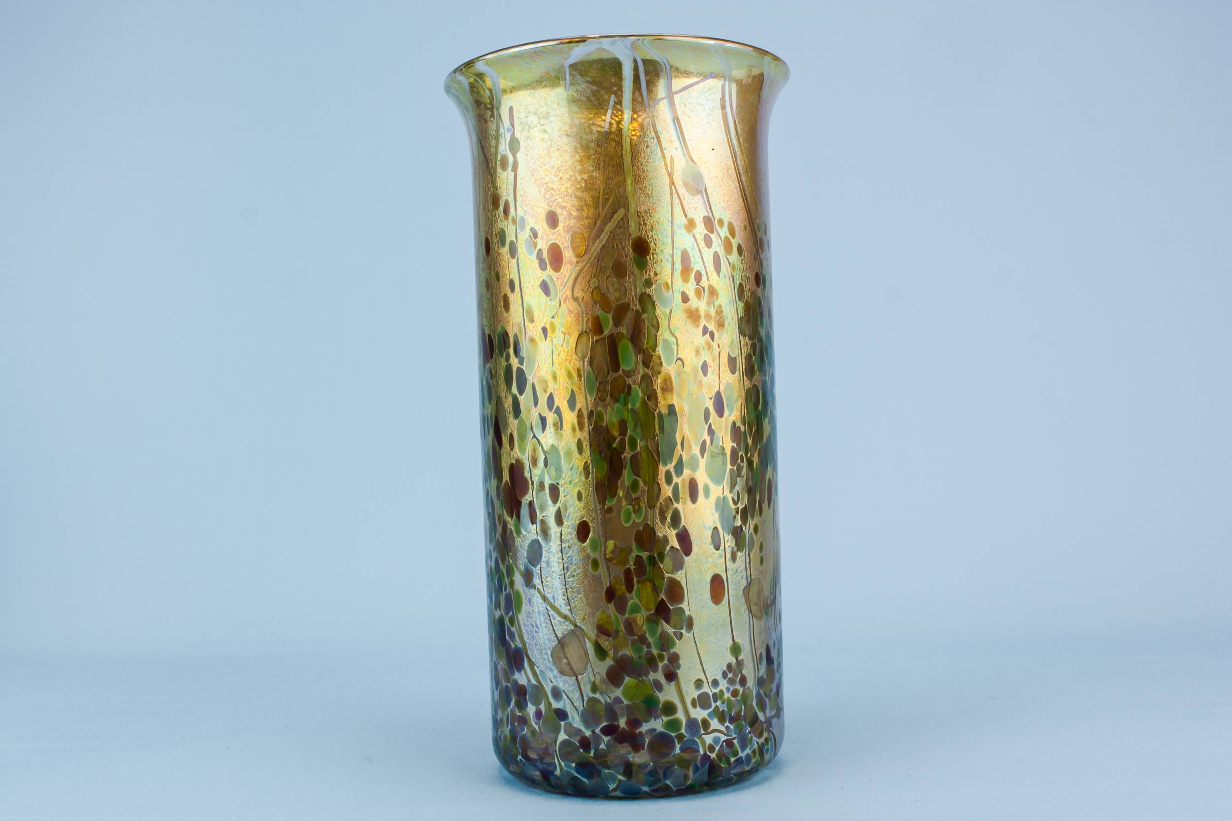 Glass Beautiful Mottled — Glass Modernist vase 2