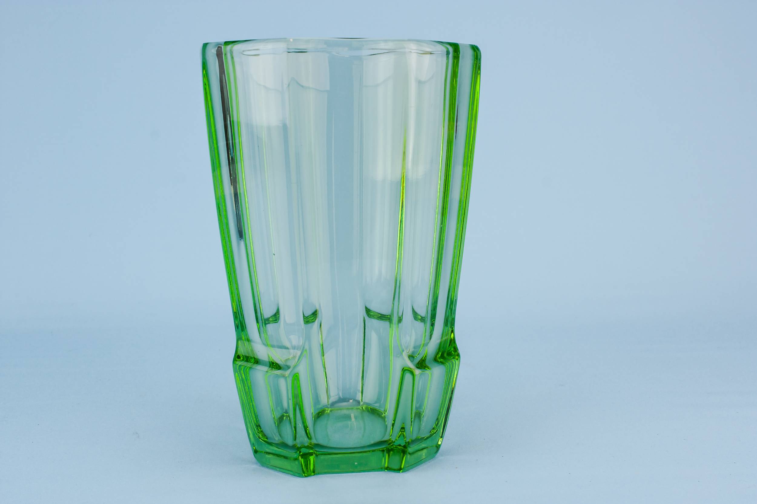 Glass Elegant VASE — Art Deco glass vase 1