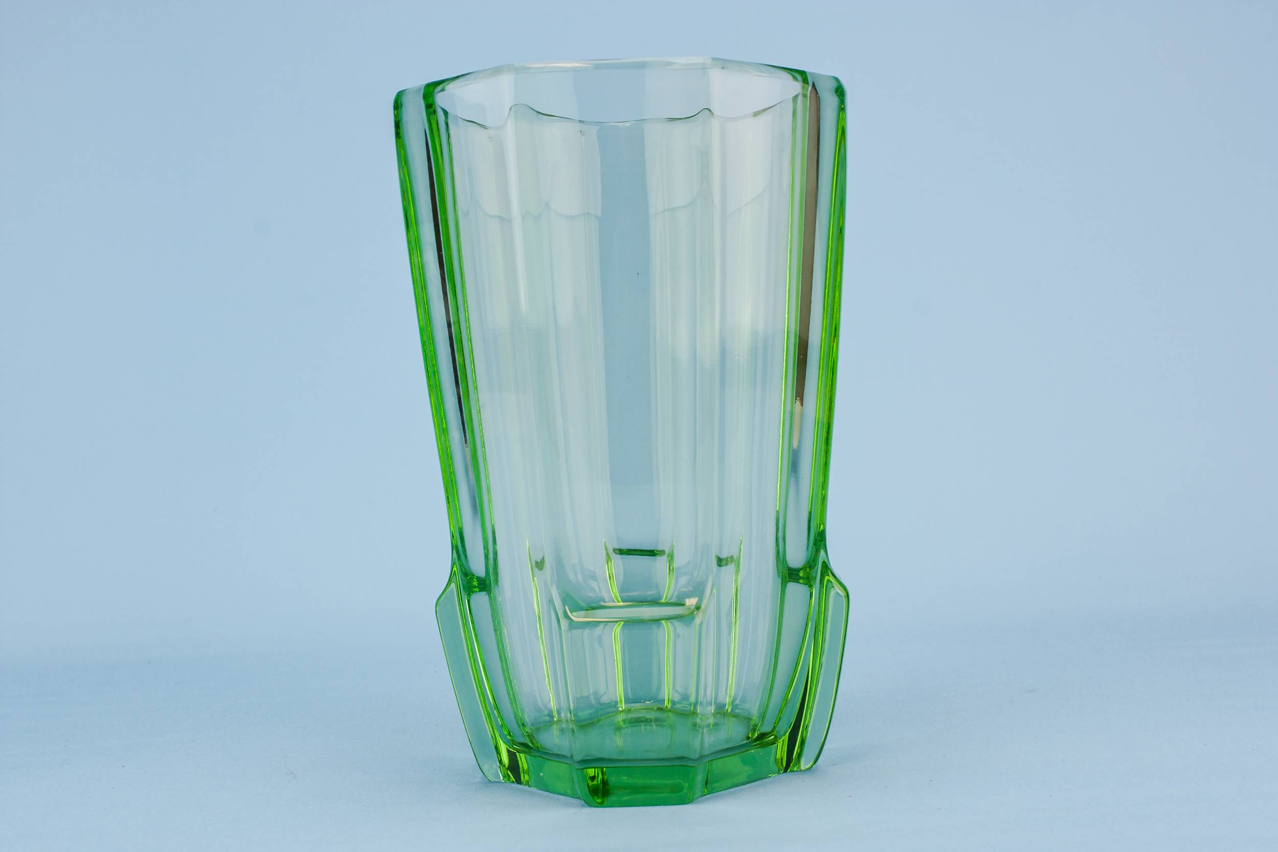 Glass Elegant VASE — Art Deco glass vase 2