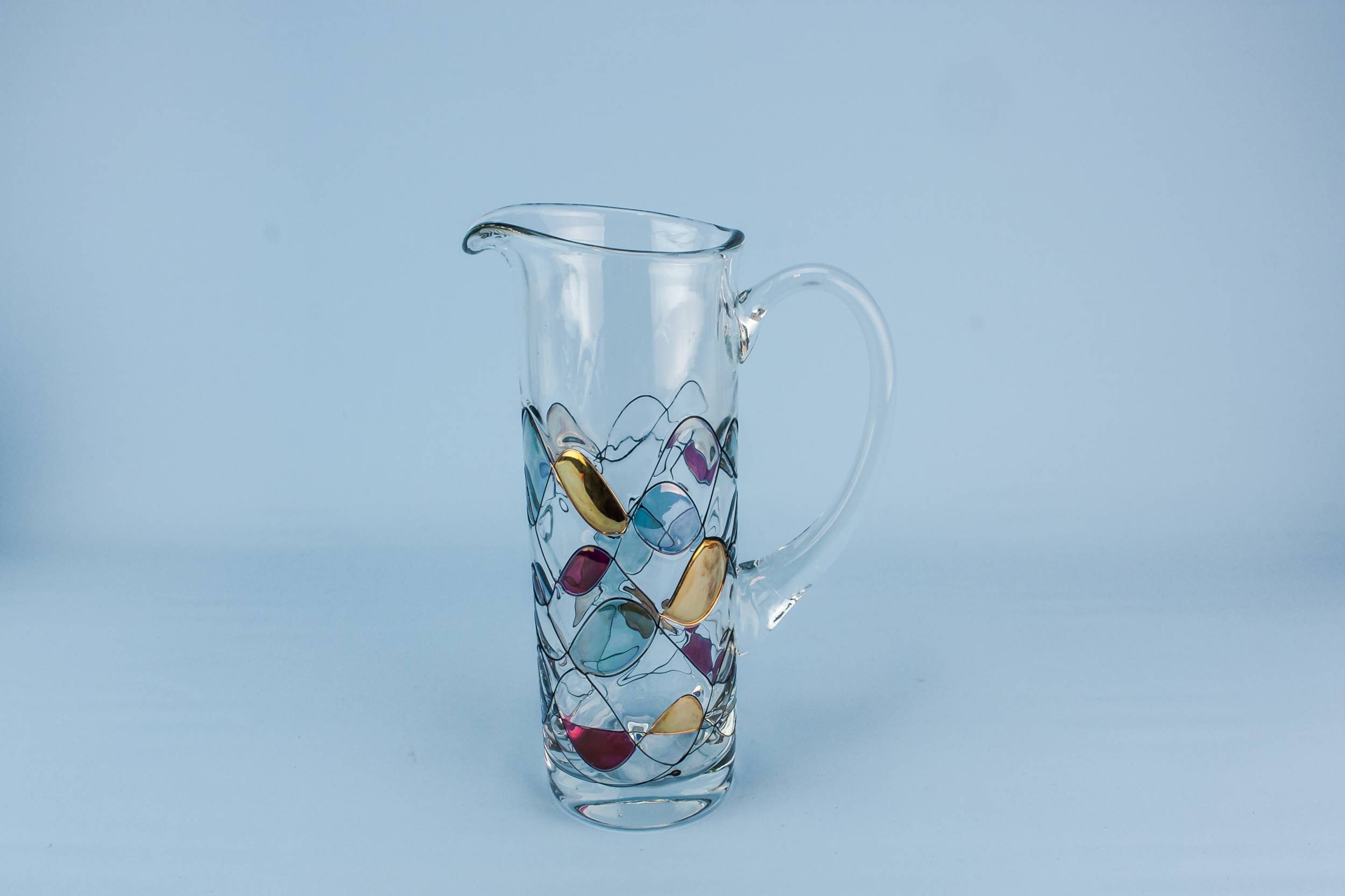 Glass Attractive JUG — Tall water jug