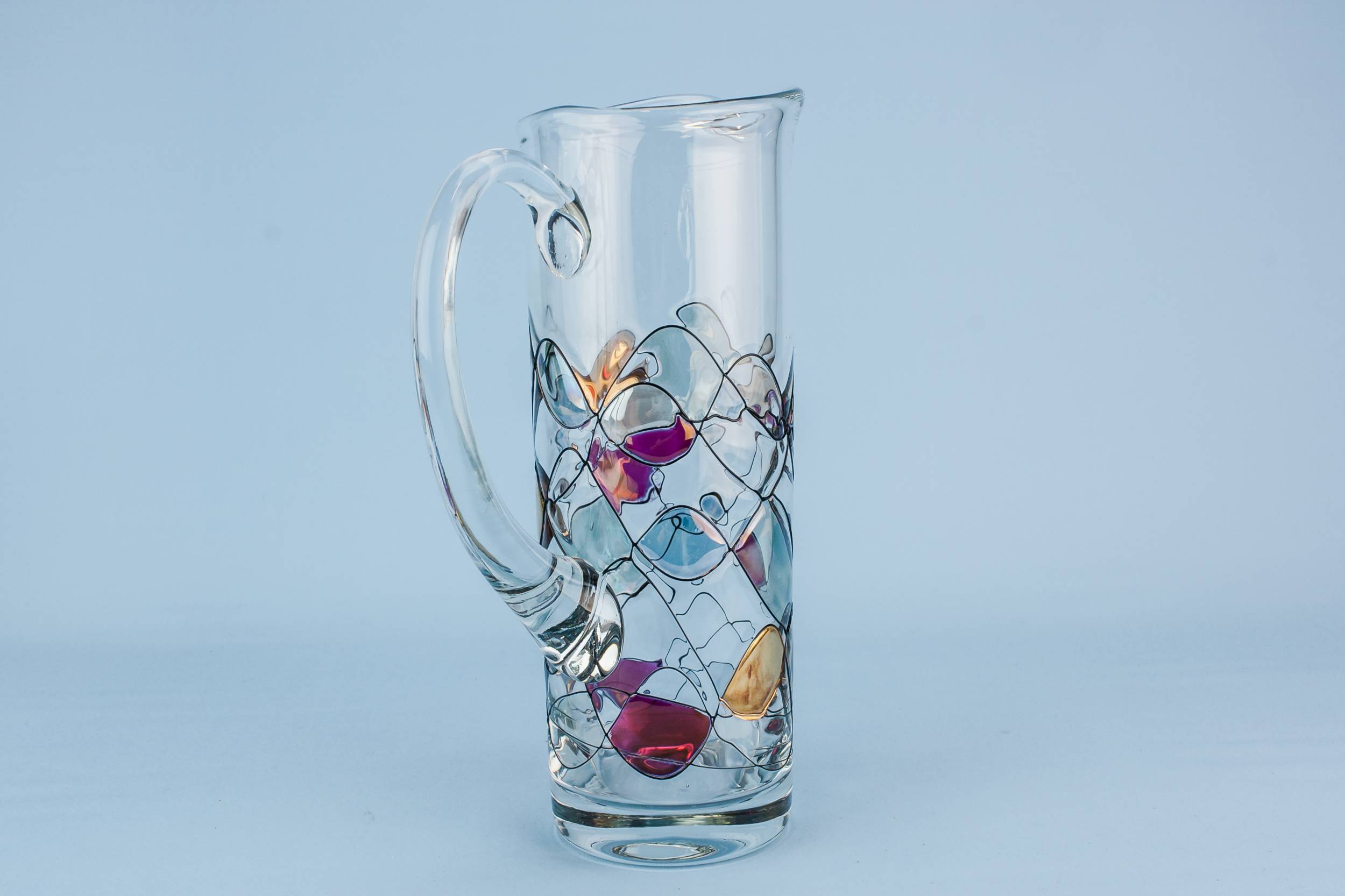 Glass Attractive JUG — Tall water jug 1