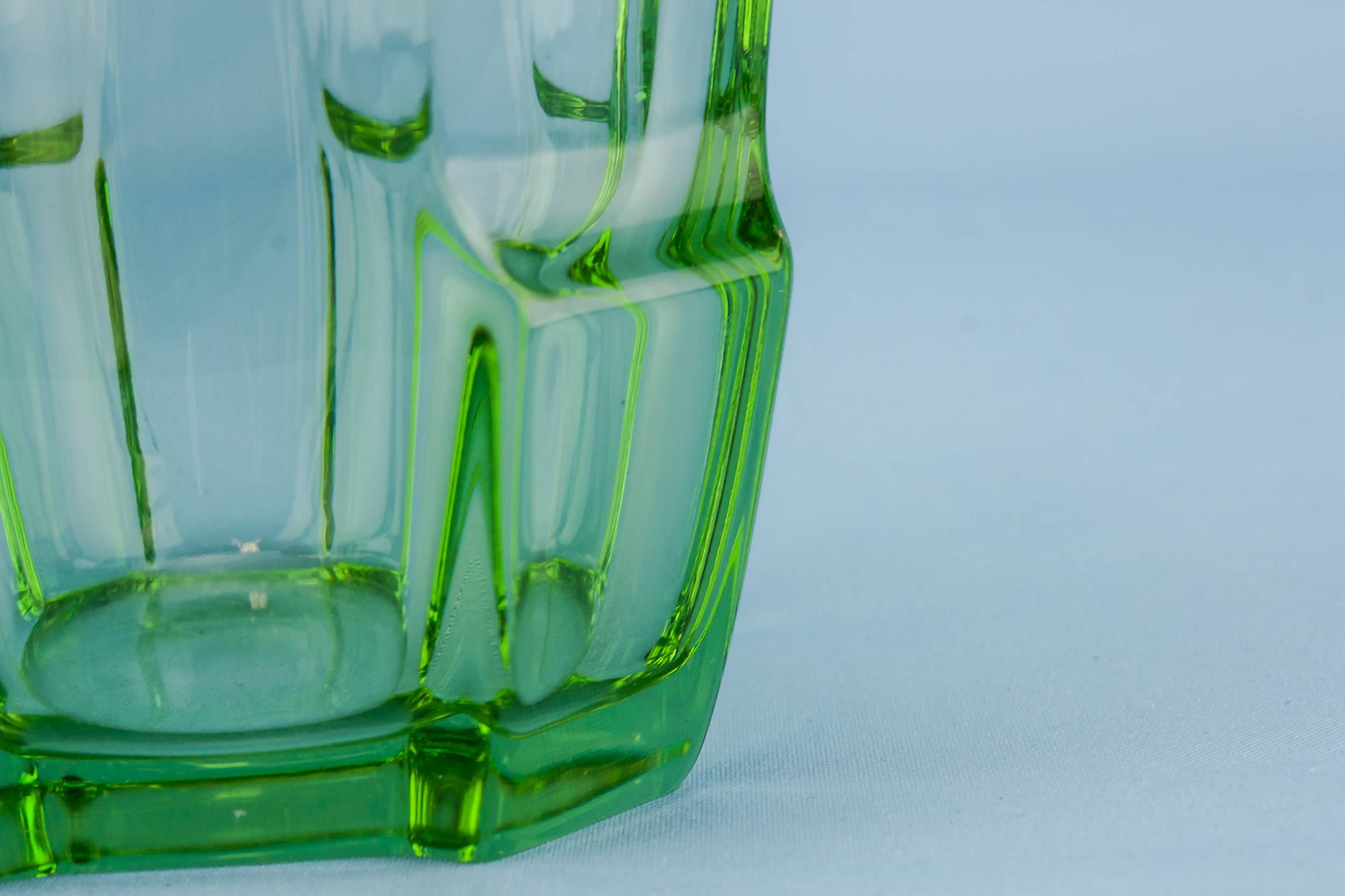 Glass Elegant VASE — Art Deco glass vase 3
