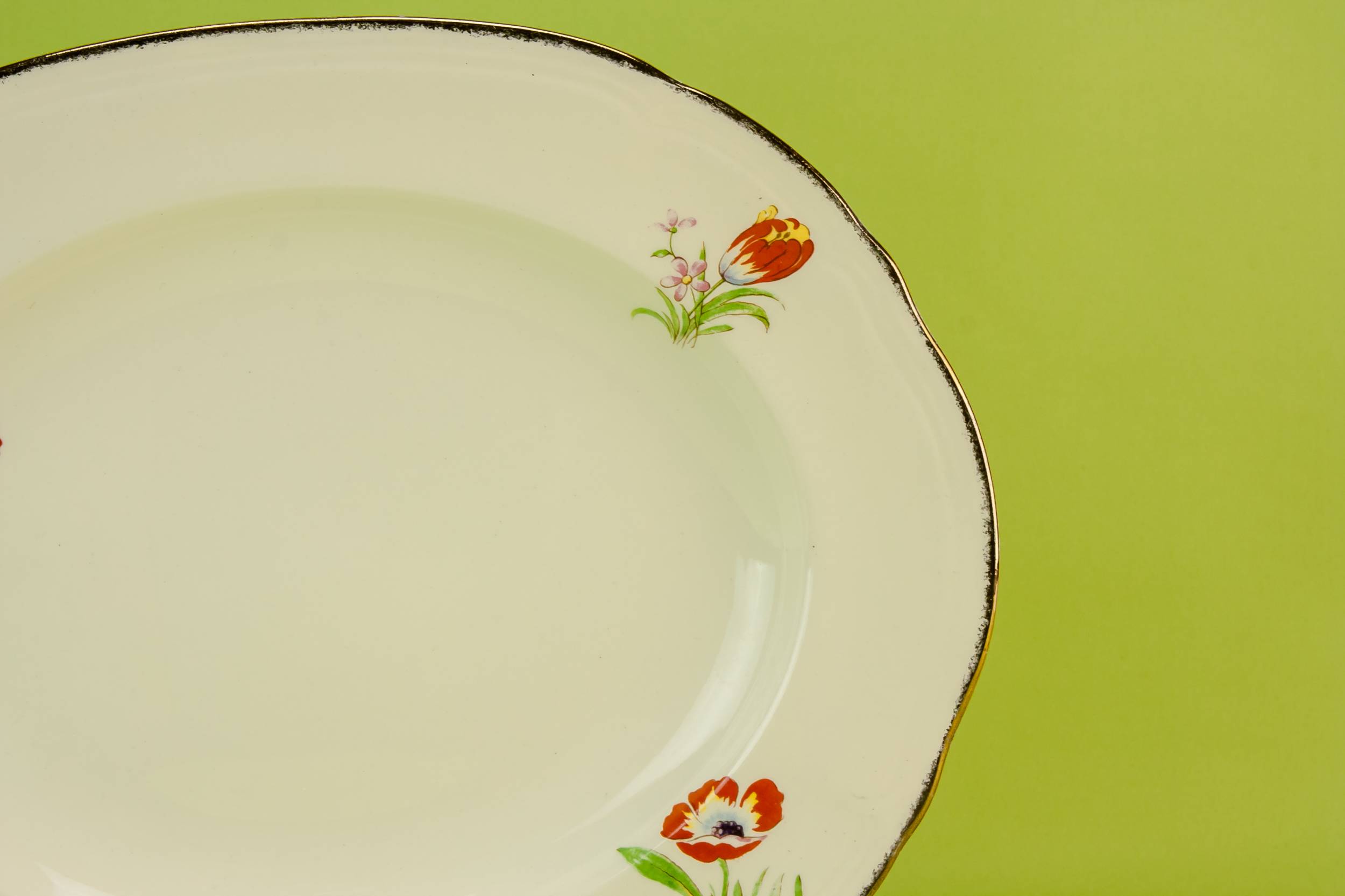 Art Deco Elegant — Art Deco pottery platter 1