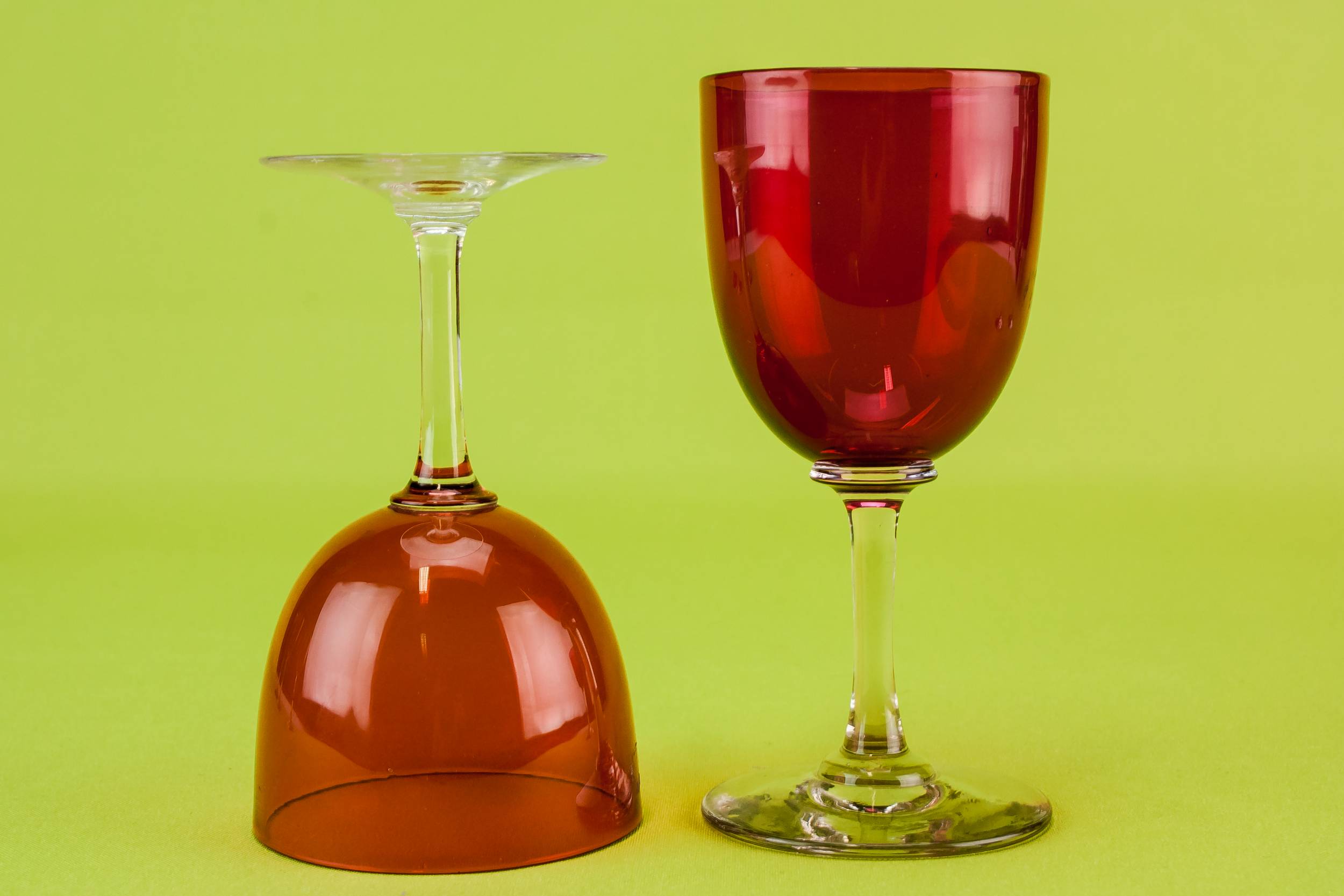 Large Blown Kitchen — 7 stem port glasses 1