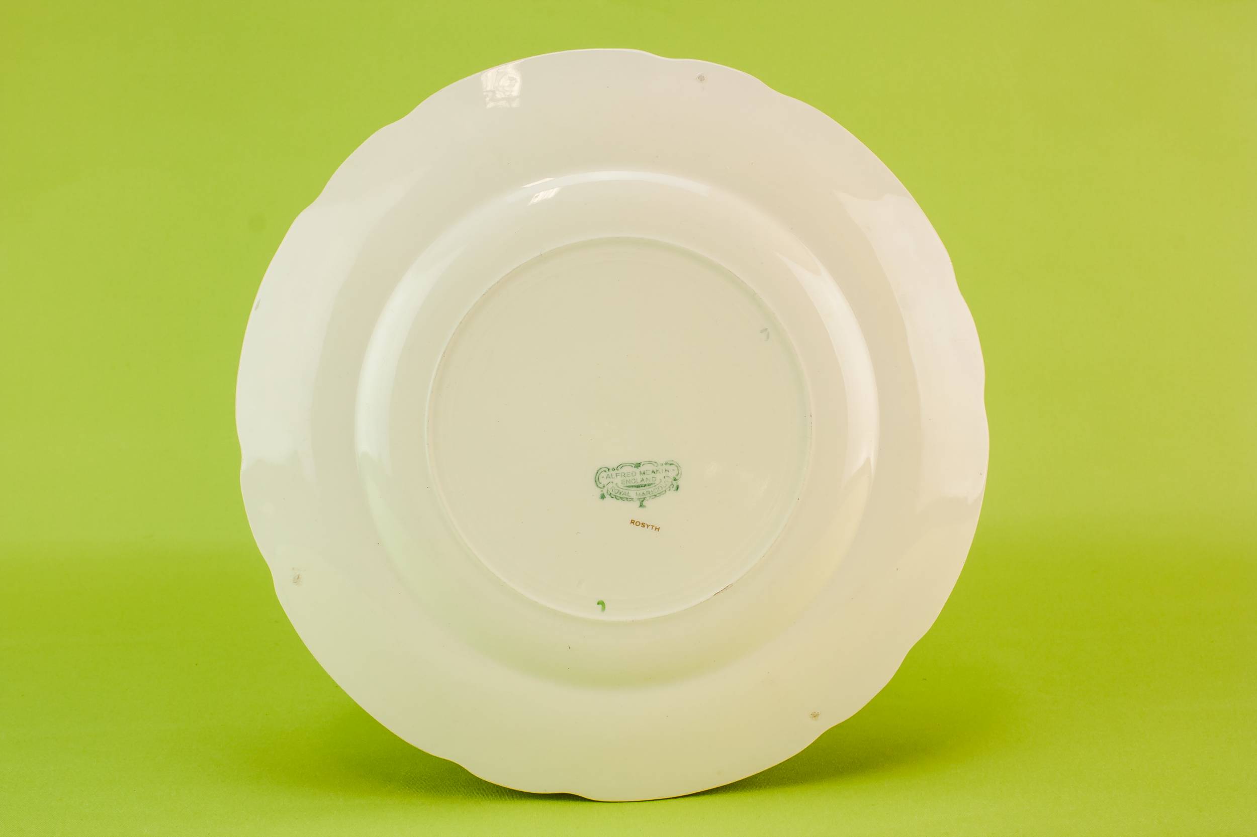 Festive Art Deco — 6 Alfred Meakin dinner plates 2