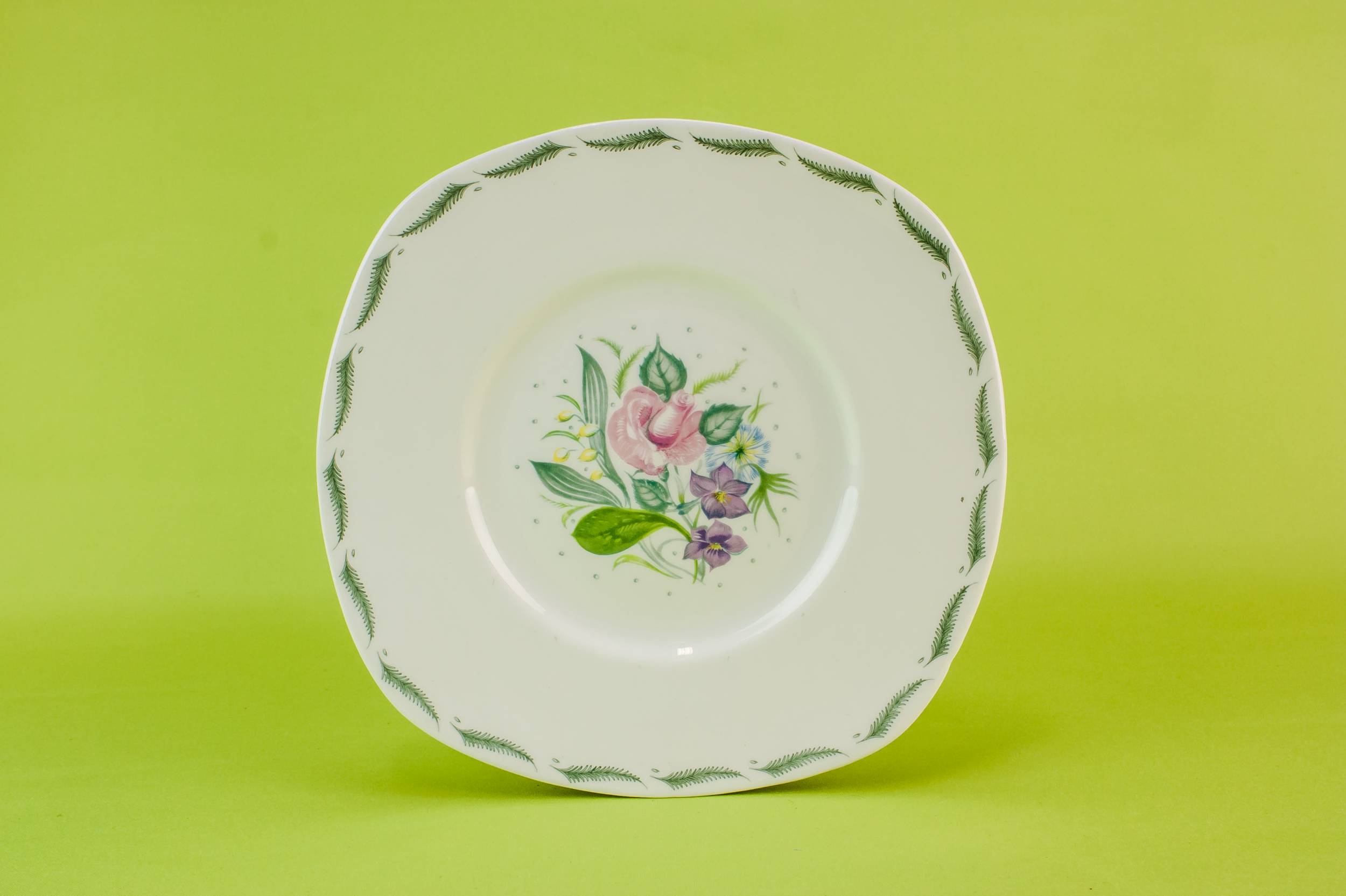 Pottery Vintage Fragrance — 2 Susie Cooper pottery plates