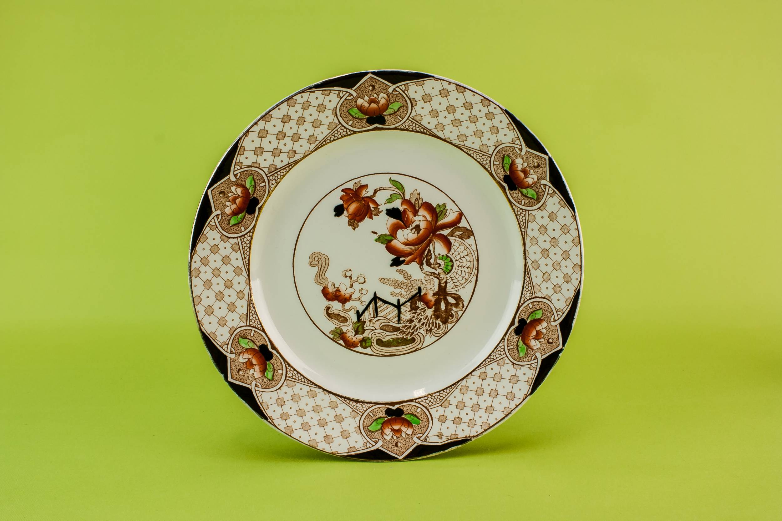 Vintage Art Deco — 4 Art Deco dessert plates