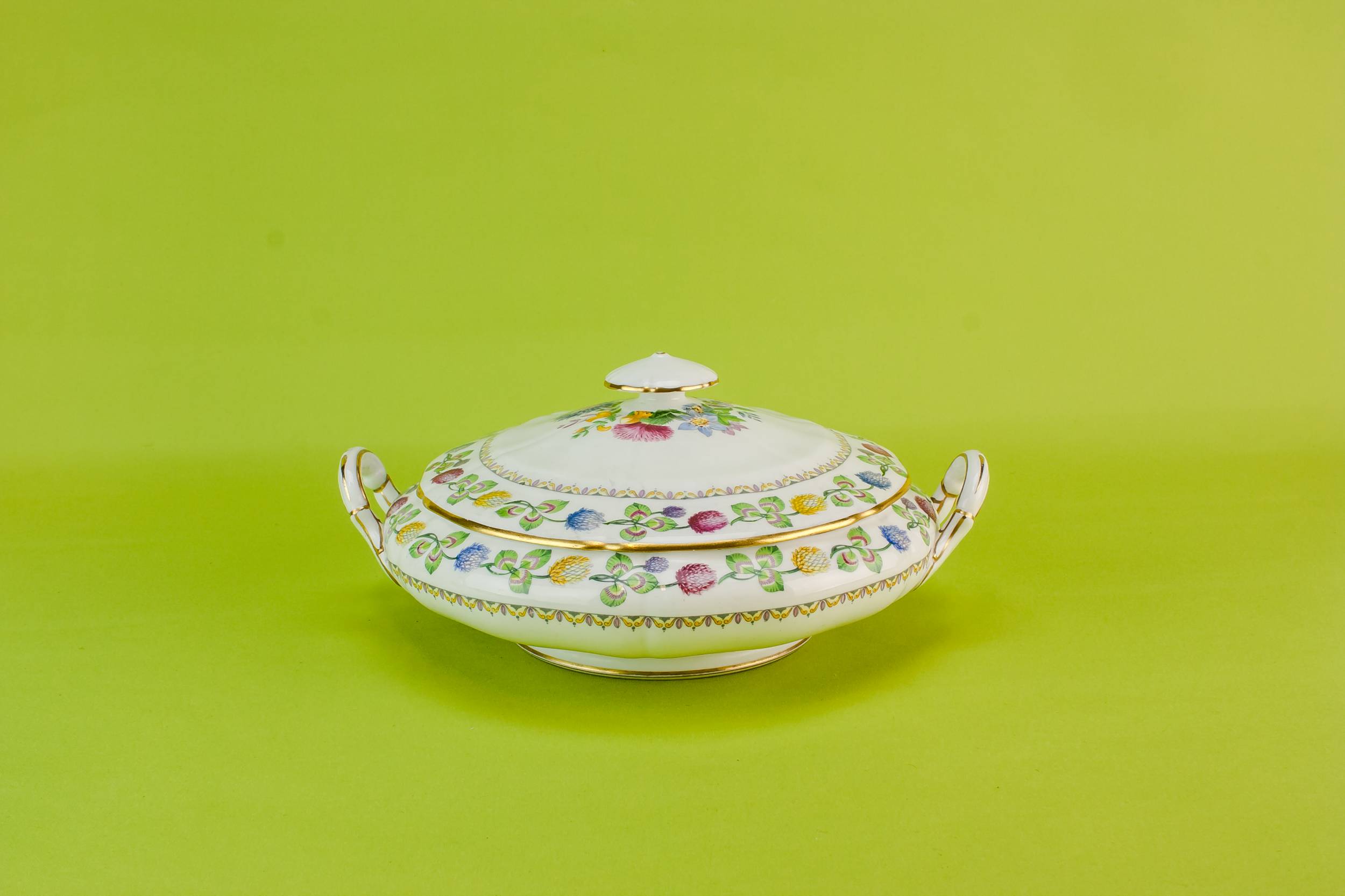 Elegant Vintage Bone — Adderley bone china tureen