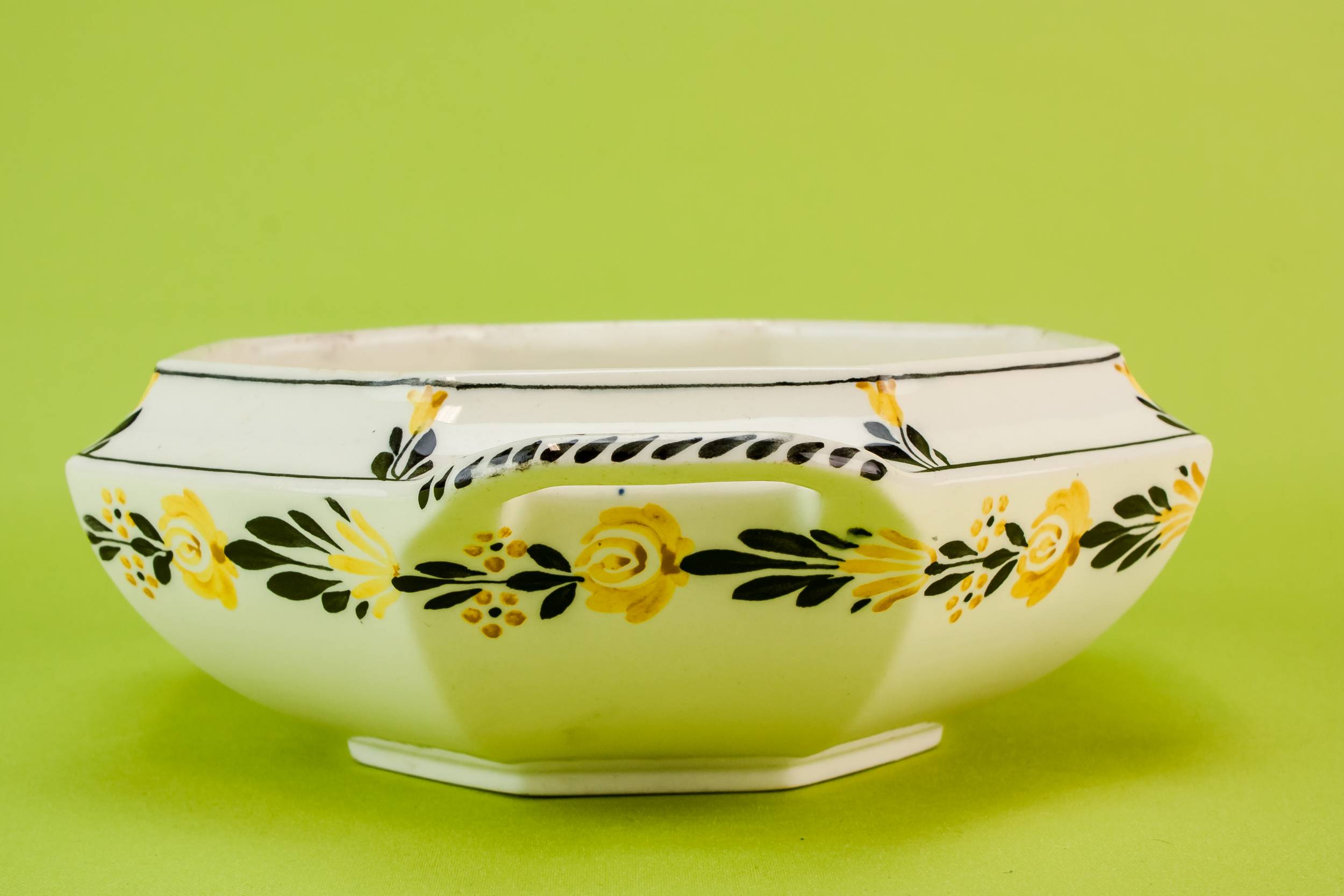 Vintage Pottery George — Art Deco pottery serving bowl 2