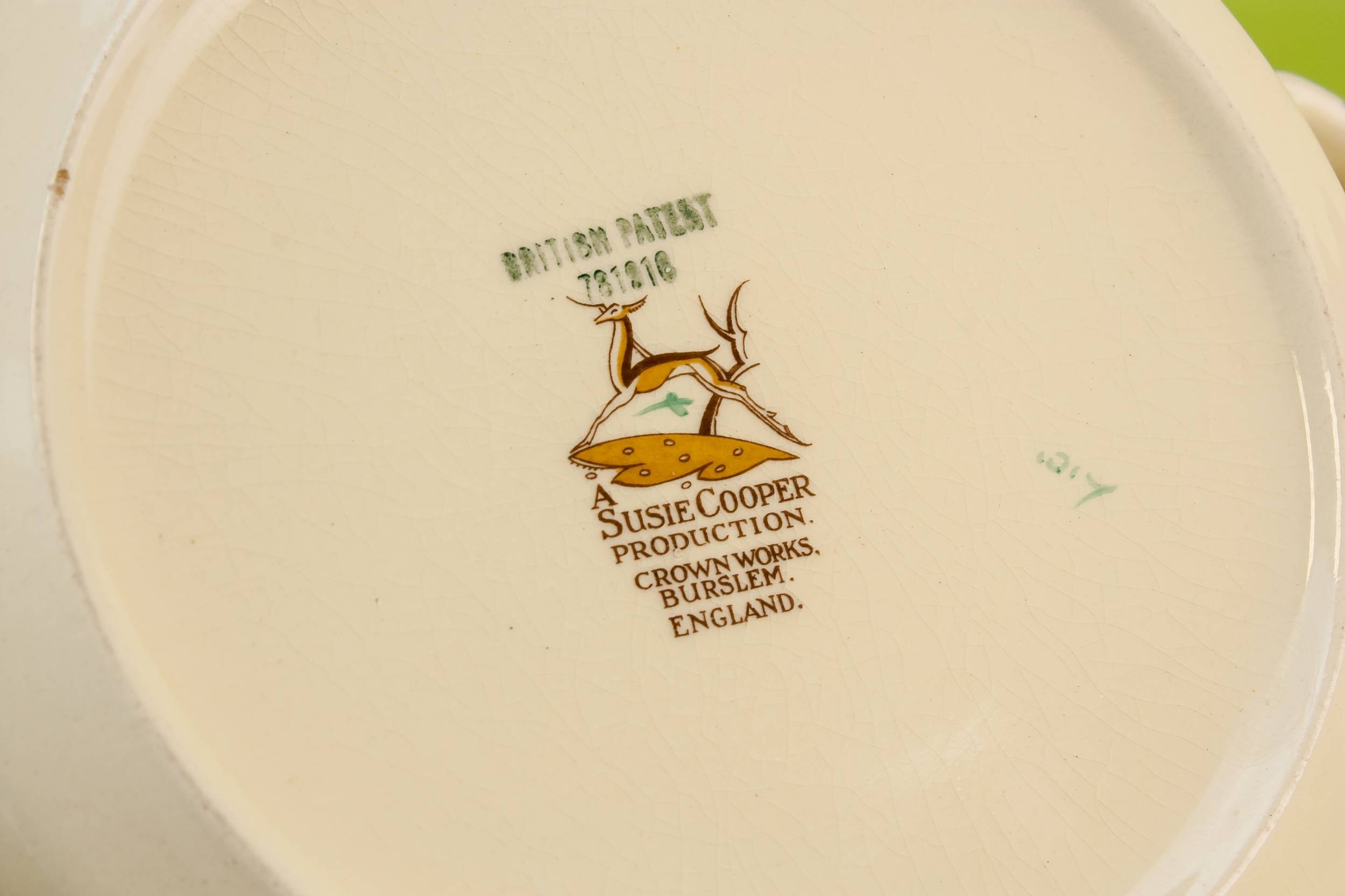 Pottery Vintage TUREEN — Susie Cooper pottery tureen 4